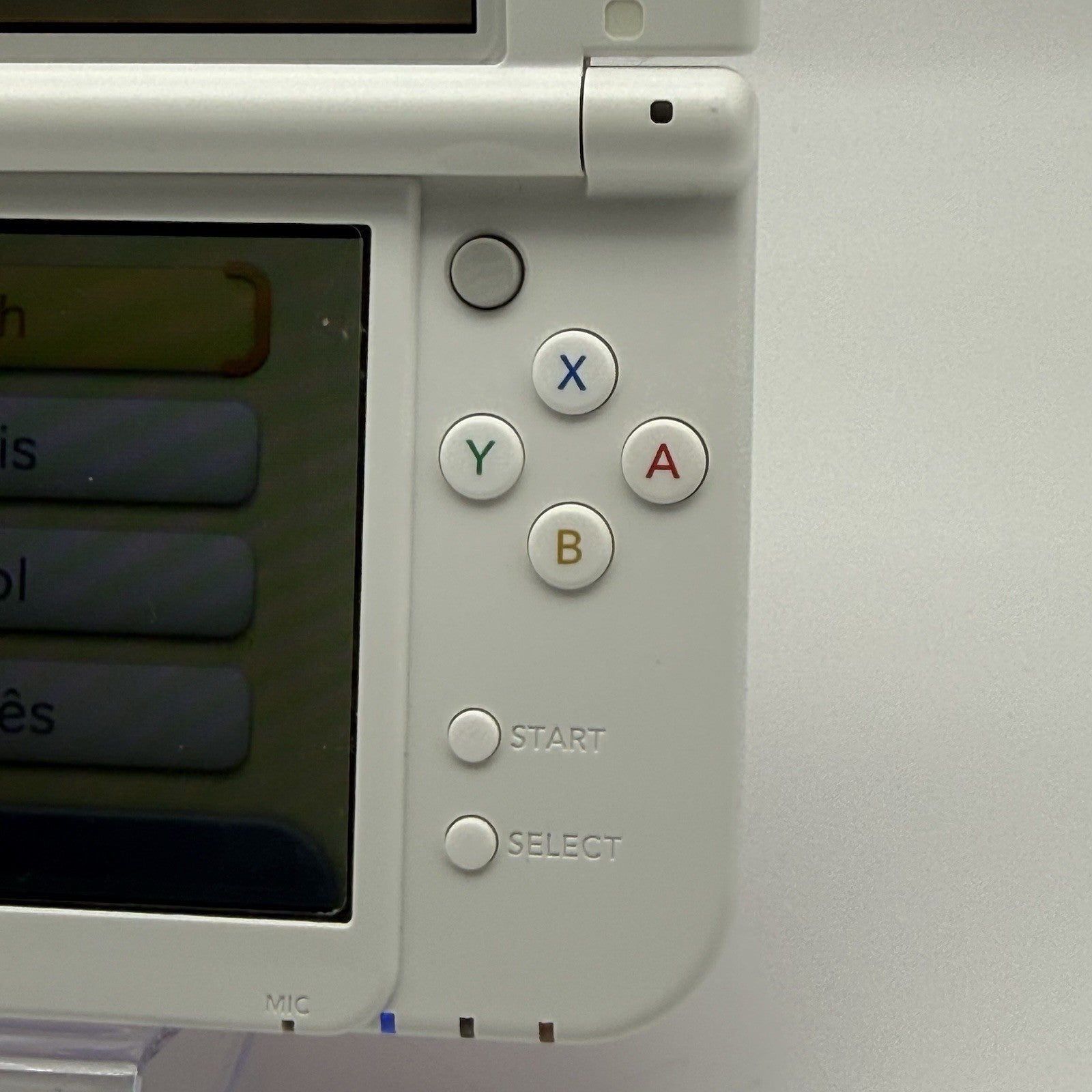“new” Nintendo 3DS XL/LL Pink White Console Bottom IPS Region Free CIB w/Box USA13
