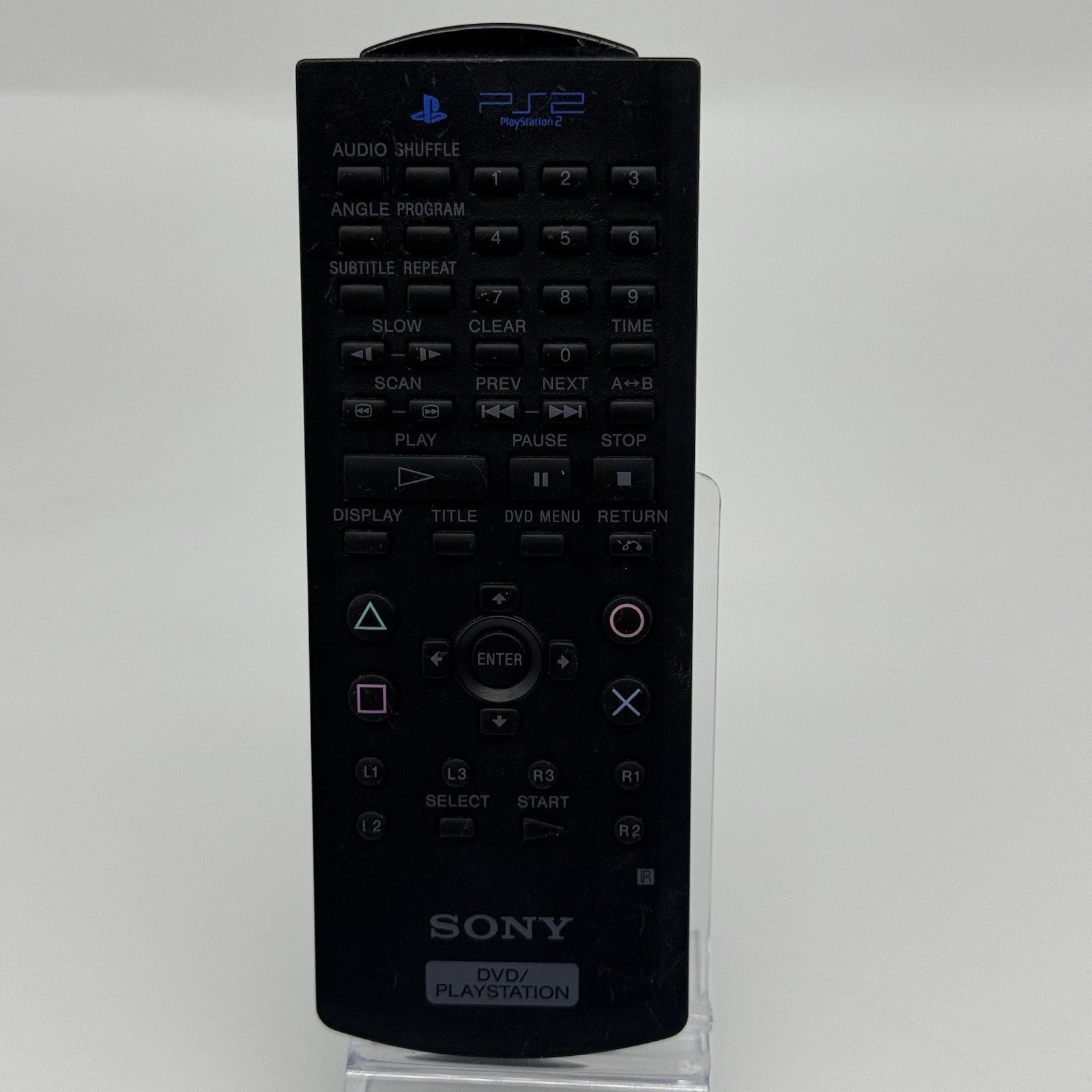 Genuine Sony Playstation 2 Ps2 Remote SCPH-10150 w/ IR receiver 10160 OEM Works1