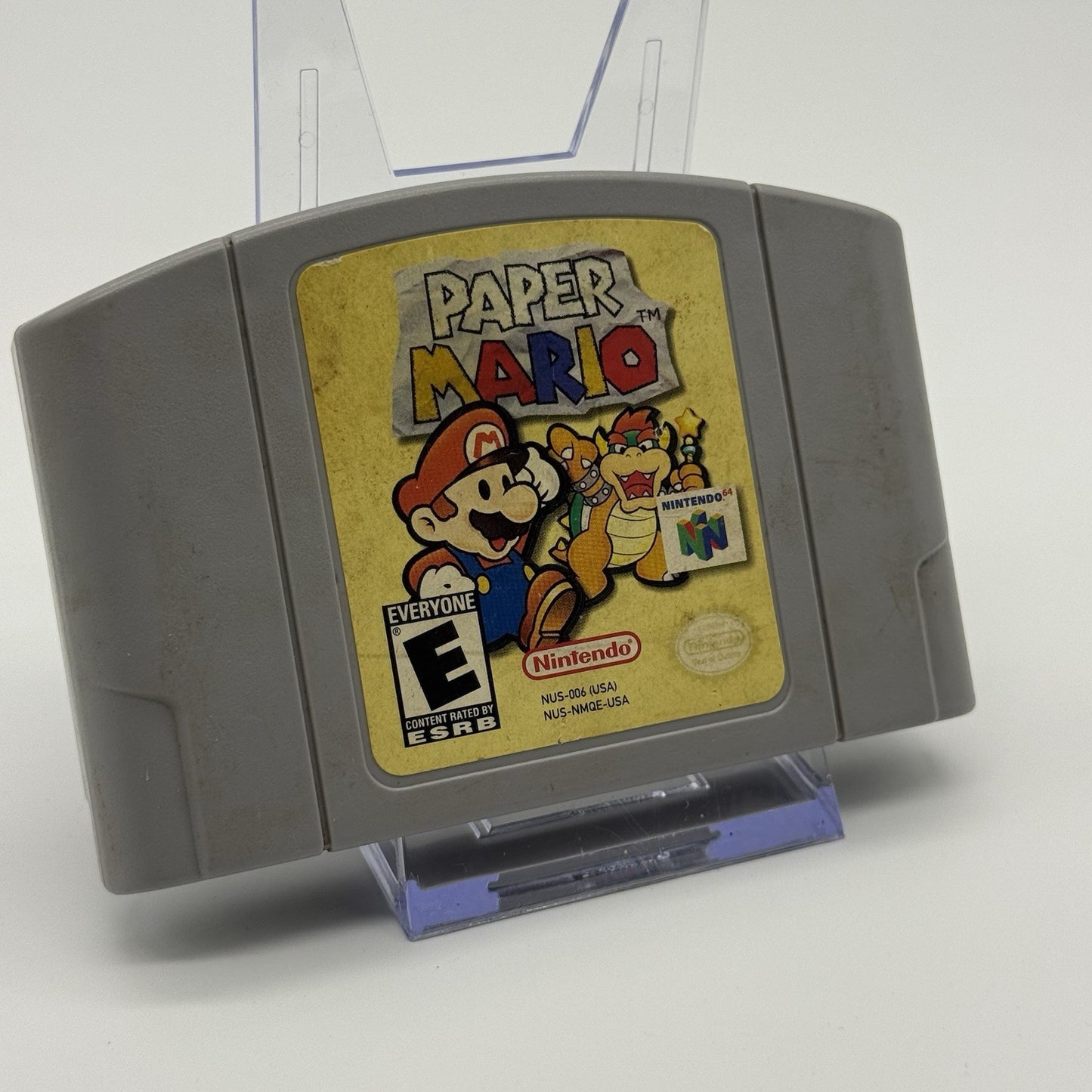 Paper Mario (Nintendo 64, N64) Authentic Game Cartridge - Tested Working1