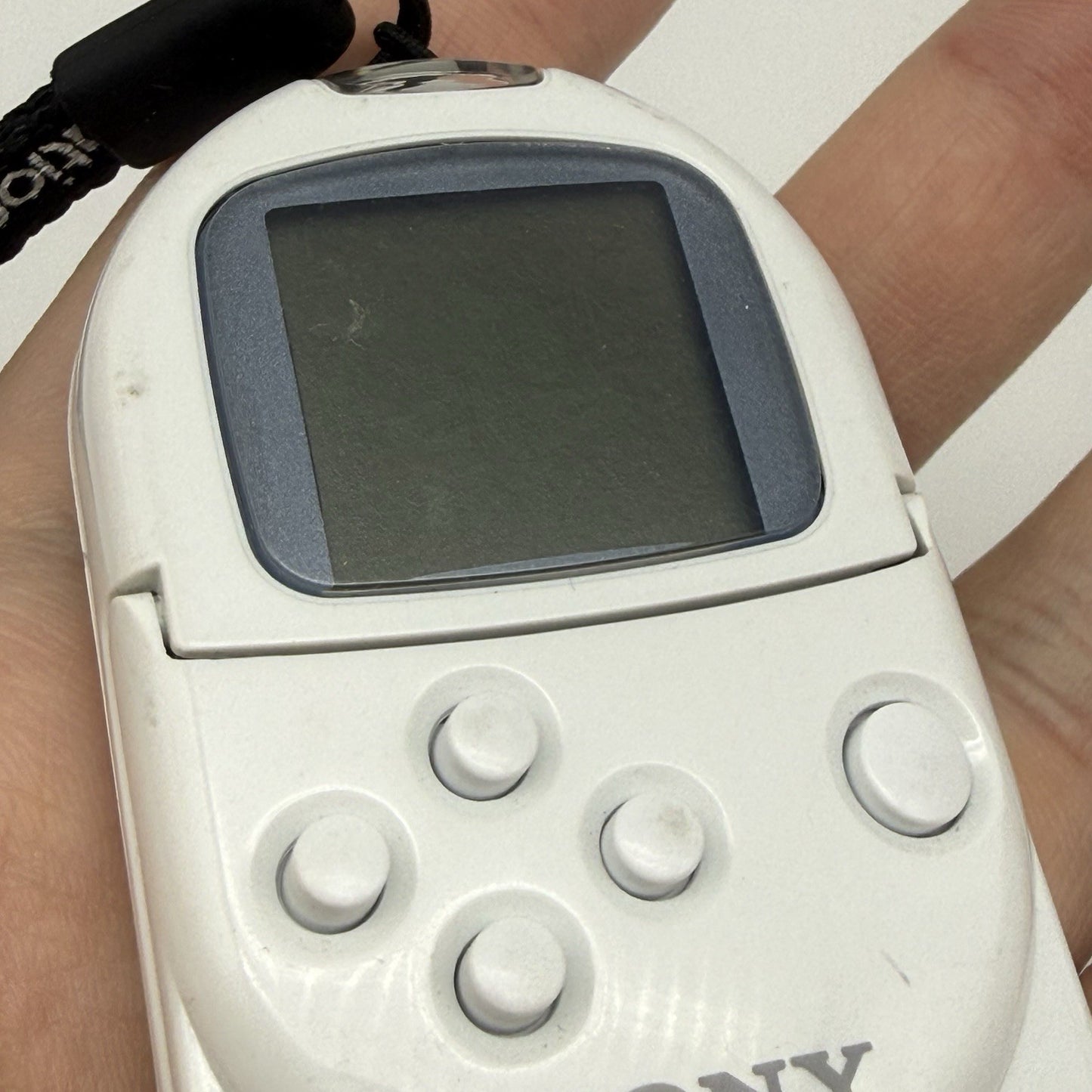 Sony Playstation Pocket Station White +Strap SCPH-4000 Japanese Tested US Seller8