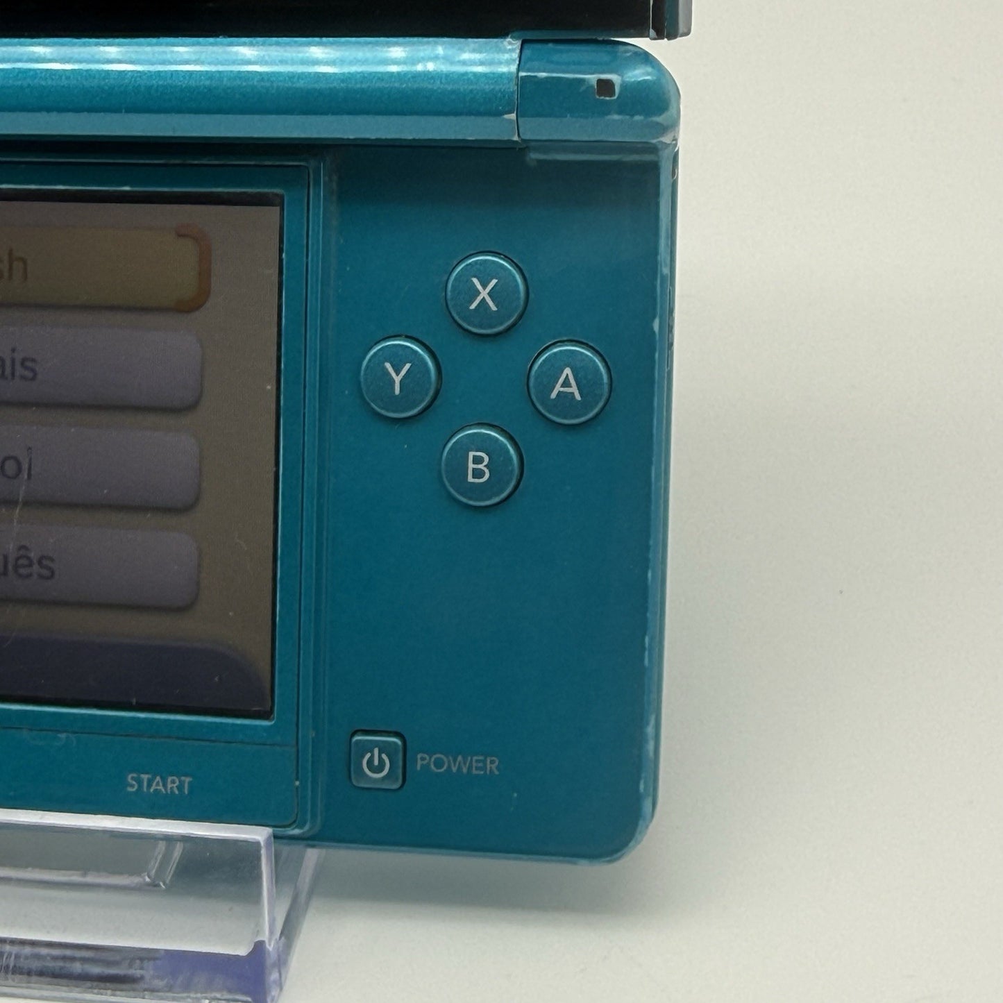 Nintendo 3DS Handheld Console Aqua Blue Glass Lens Region Free NTSC-J - Tested16