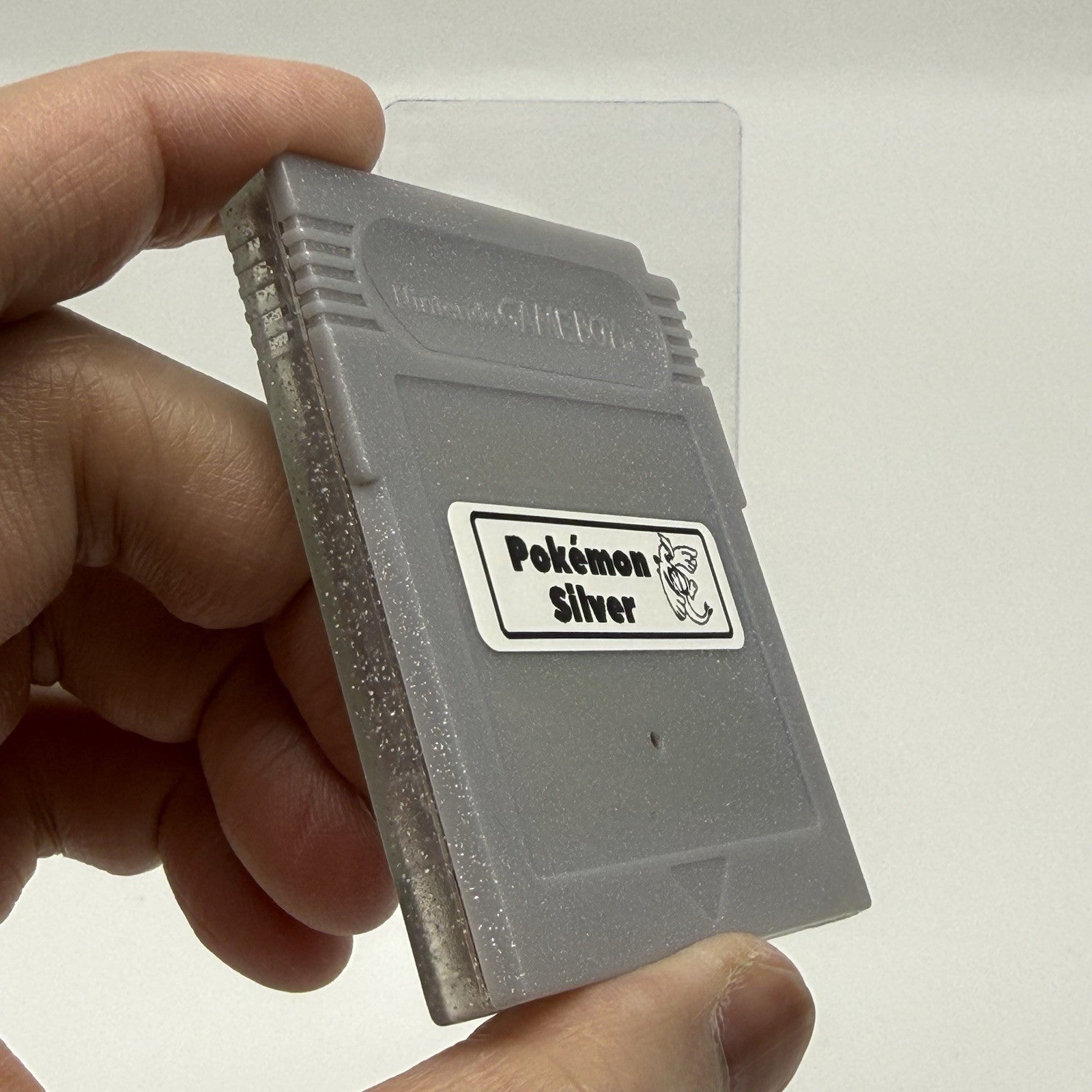 Pokemon Silver Version Nintendo Game Boy Color (No Label) Tested - New Battery1