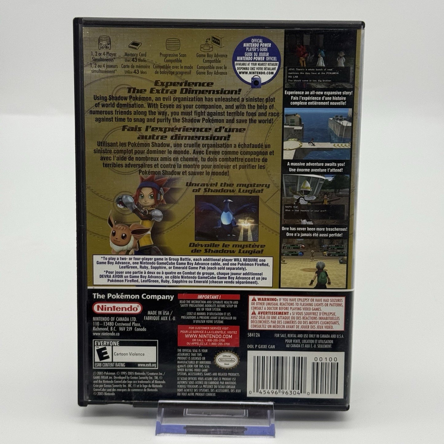 Pokemon XD Gale of Darkness (Gamecube) Game [Authentic, Tested] | (No Manual)7