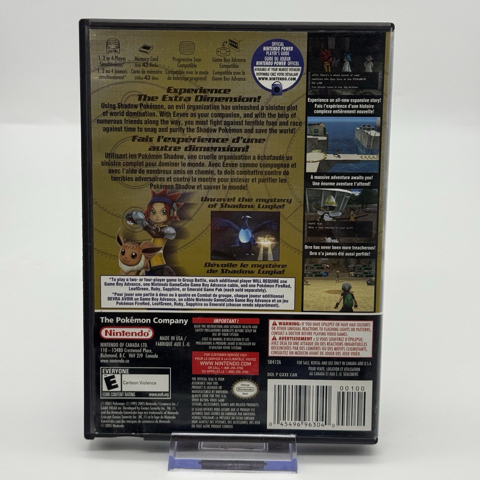 Pokemon XD Gale of Darkness (Gamecube) Game [Authentic, Tested] | (No Manual)7