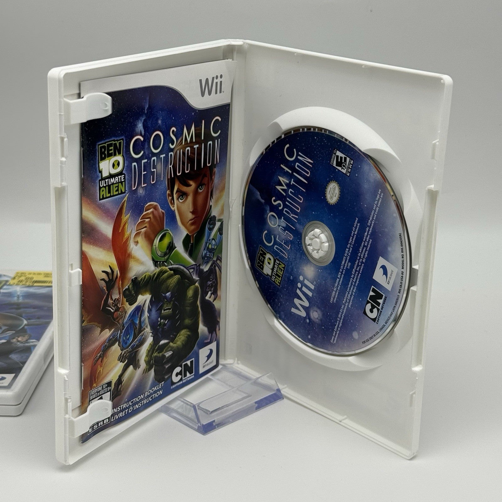 Ben 10: Cosmic Destruction, Alien Force, Vilgax Attacks Nintendo Wii Lot Tested3