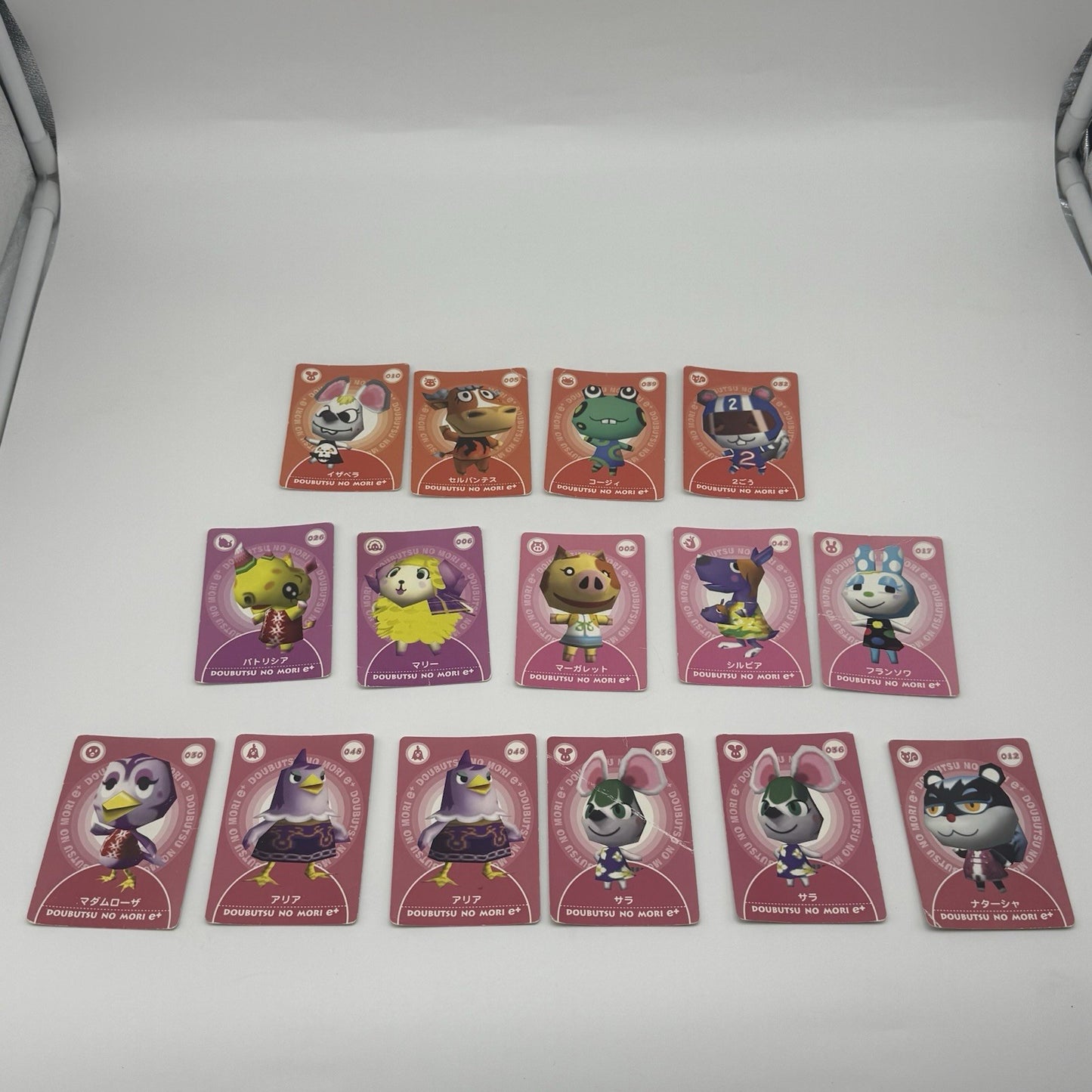 Animal Crossing e-Reader Cards Lot Of 41 Japanese JP Doubutsu no Mori GC GBA1