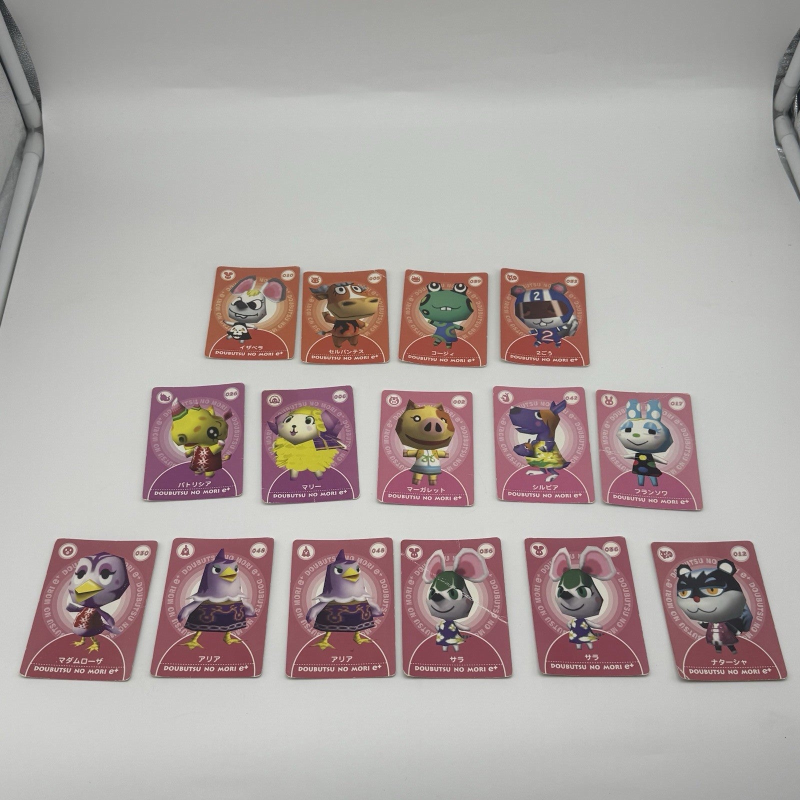 Animal Crossing e-Reader Cards Lot Of 41 Japanese JP Doubutsu no Mori GC GBA1