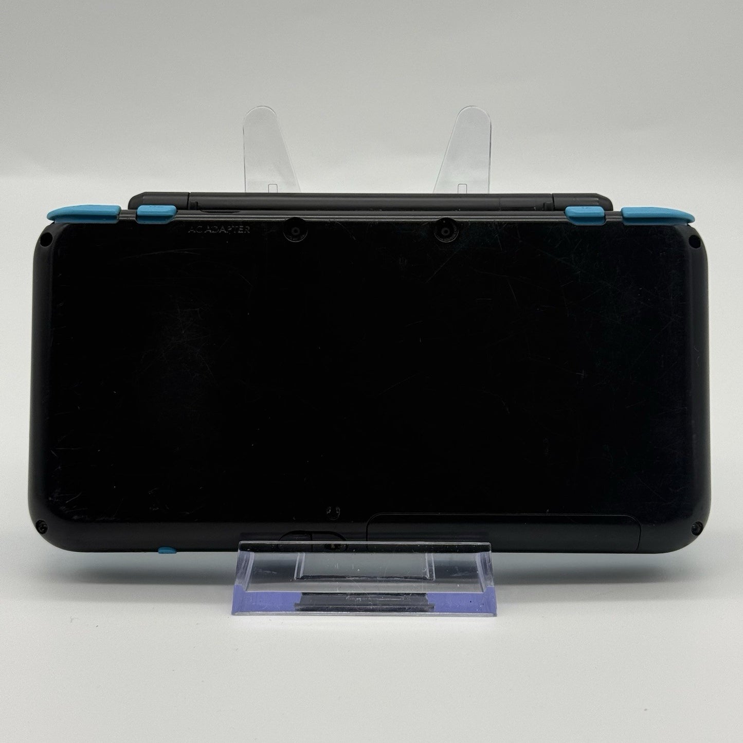 “new” Nintendo 2DS XL Console Black Turquoise w/Charger - Tested Working12