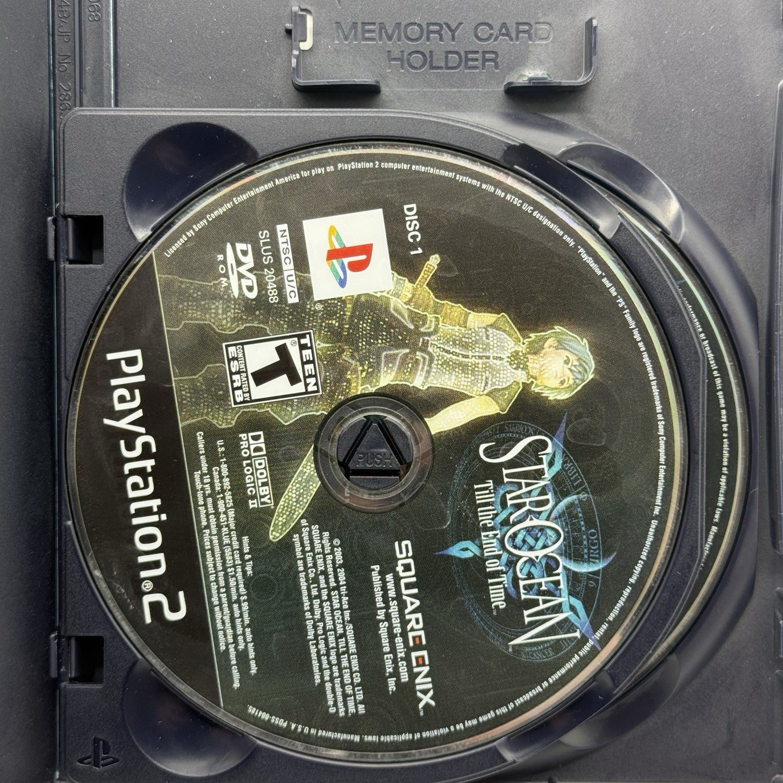 Star Ocean: Till the End of Time, PS2 - No manual3