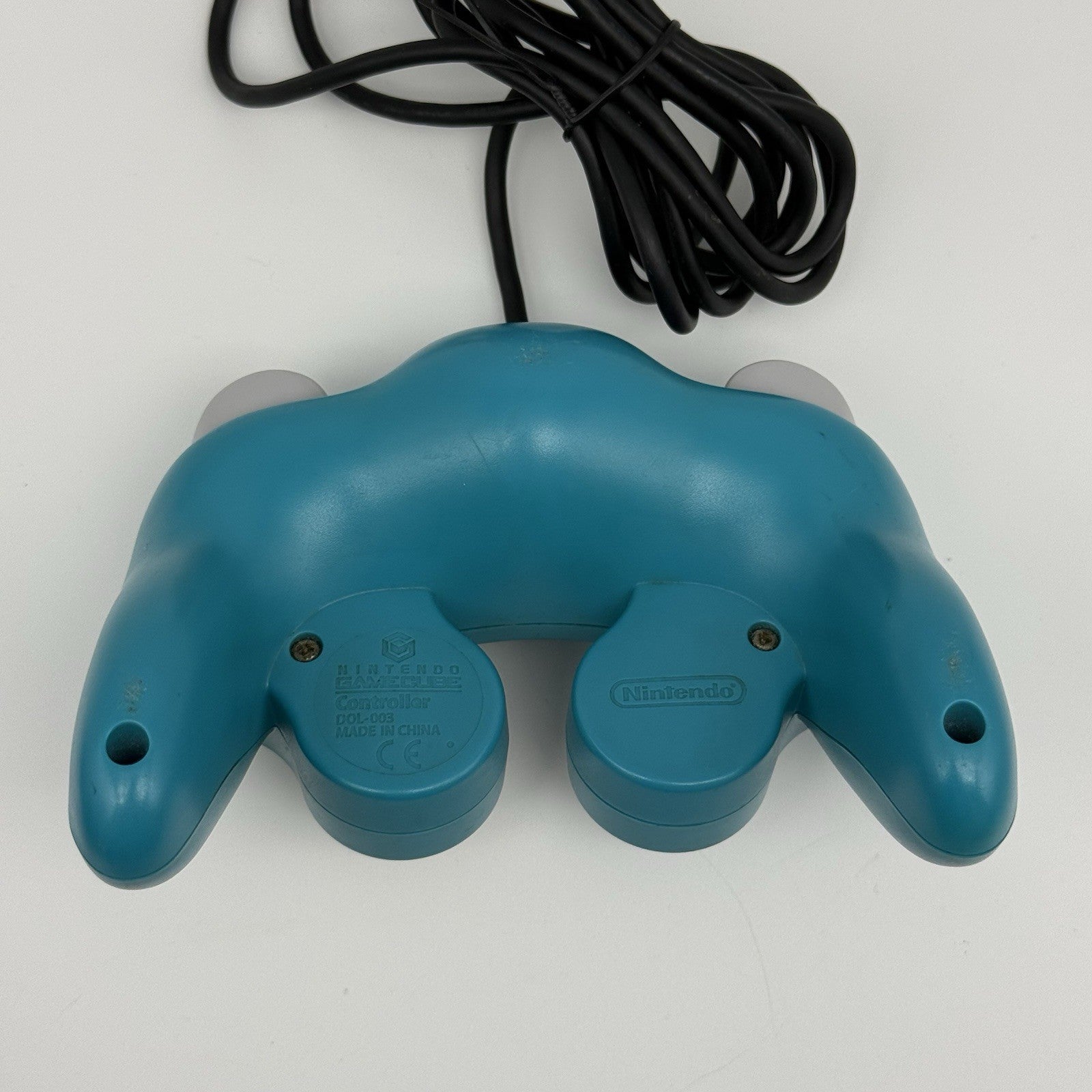 Official Nintendo GameCube Controller Pad Teal Emerald Blue Tight Stick T3 OEM17