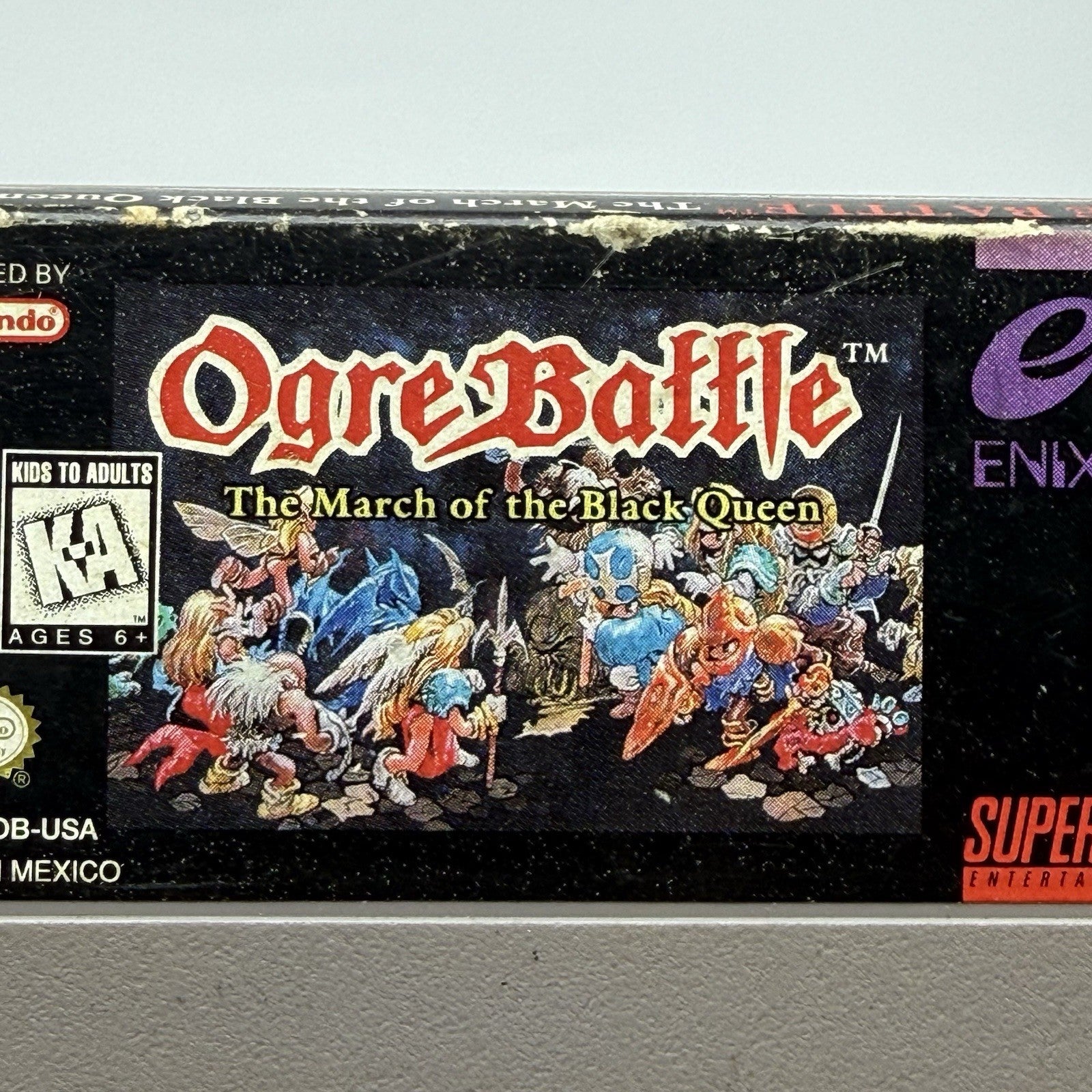 Ogre Battle: The March of the Black Queen Super Nintendo SNES Authentic - Tested12