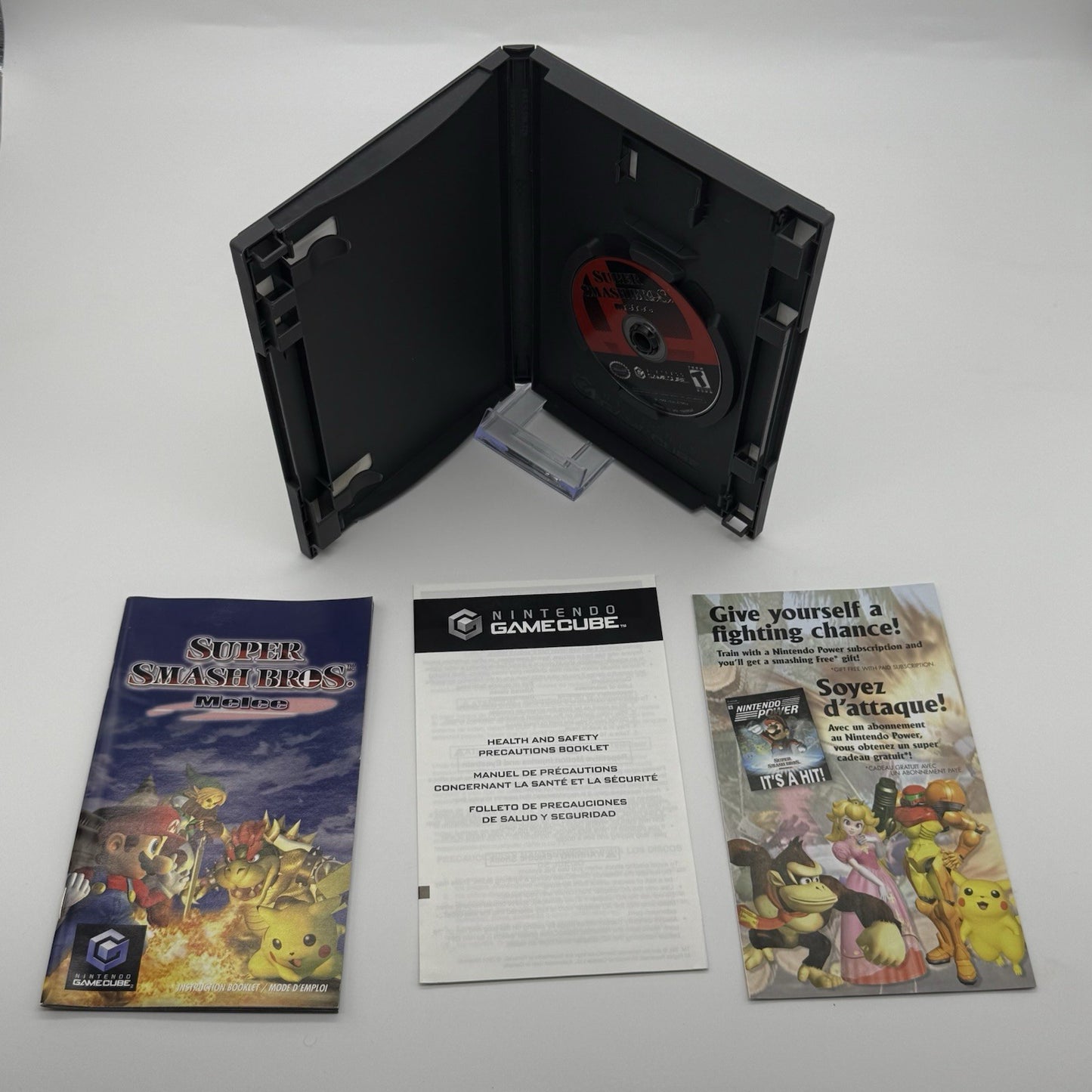 Super Smash Bros Melee Game (Nintendo GameCube) CIB Complete - Tested Working2
