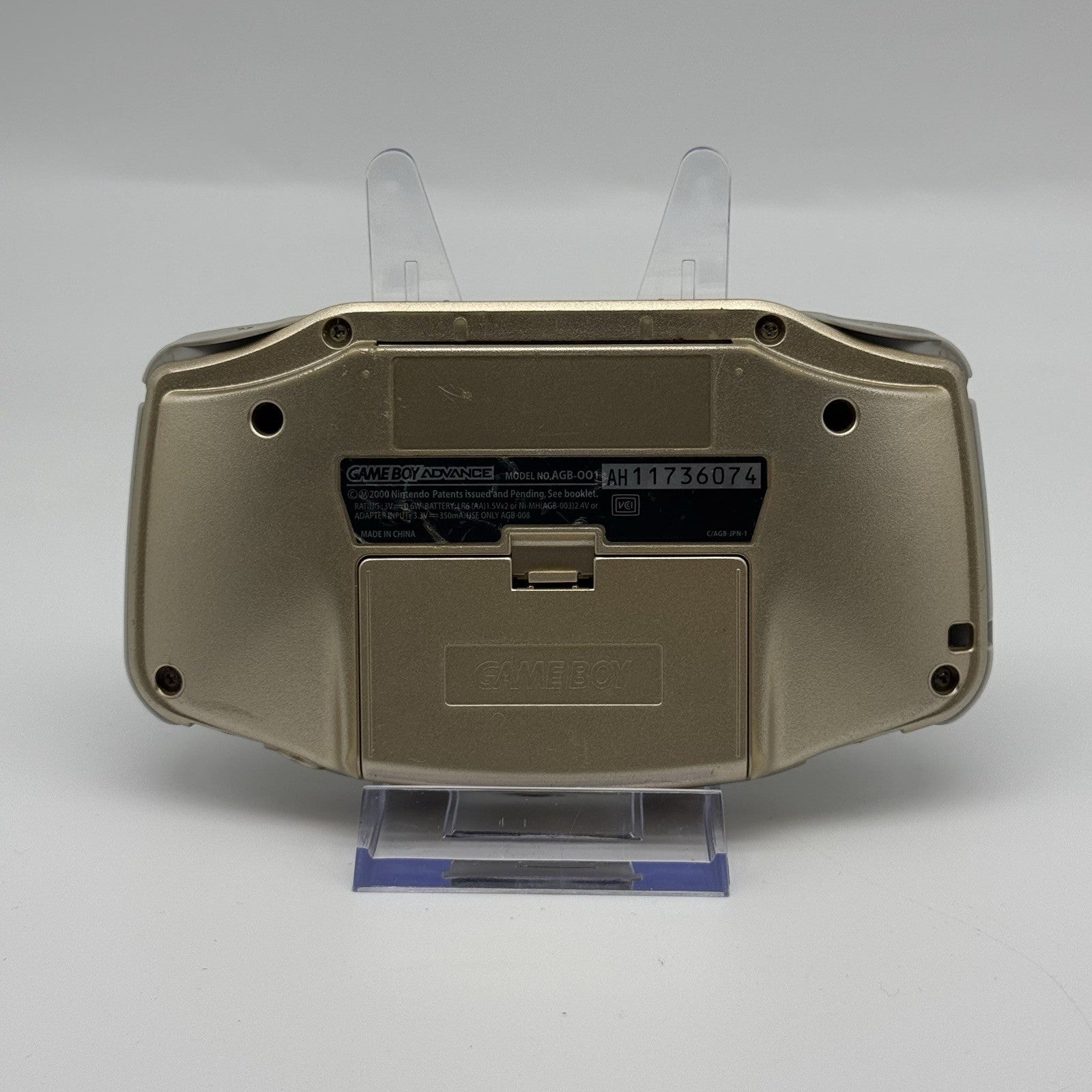 Nintendo Game Boy Advance GBA Console AGB-001 Gold OEM Rare - Tested Working4