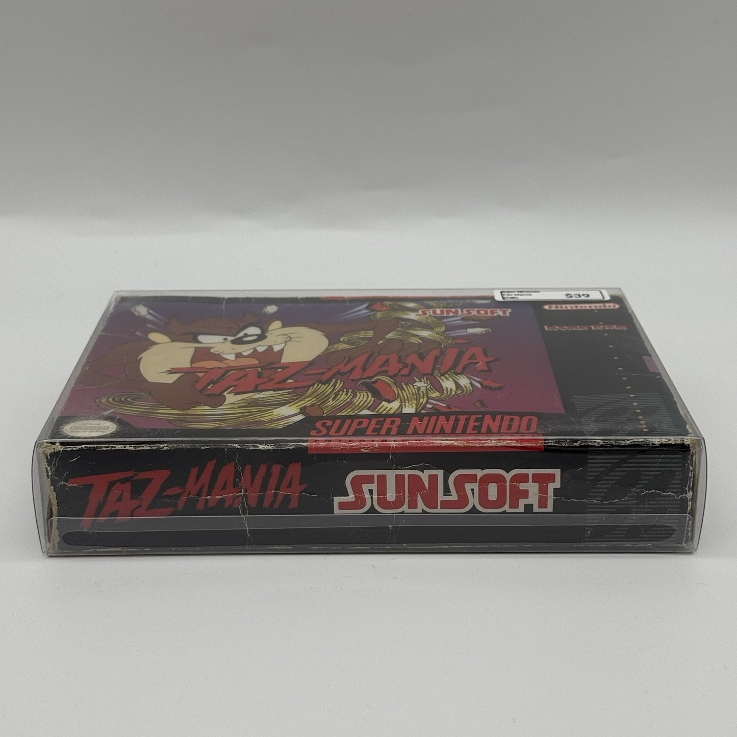 Taz-Mania (Super Nintendo SNES, 1993) Game CIB Complete in Box + Manual - Tested12