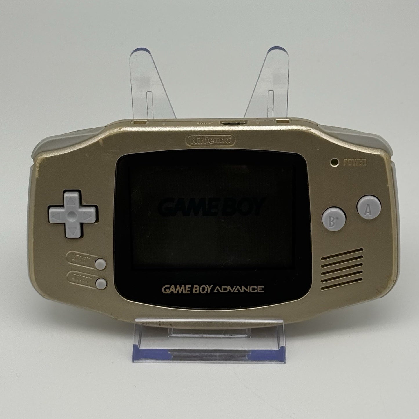 Nintendo Game Boy Advance GBA Console AGB-001 Gold OEM Rare - Tested Working0