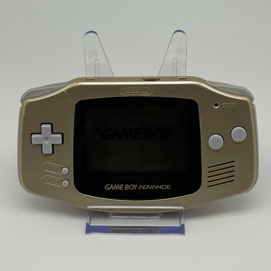 Nintendo Game Boy Advance GBA Console AGB-001 Gold OEM Rare - Tested Working0