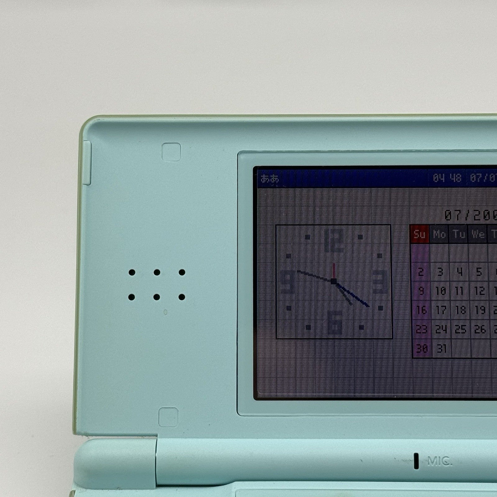 Nintendo DS Lite Console Ice Blue With Charger & Stylus Tested Region Free5
