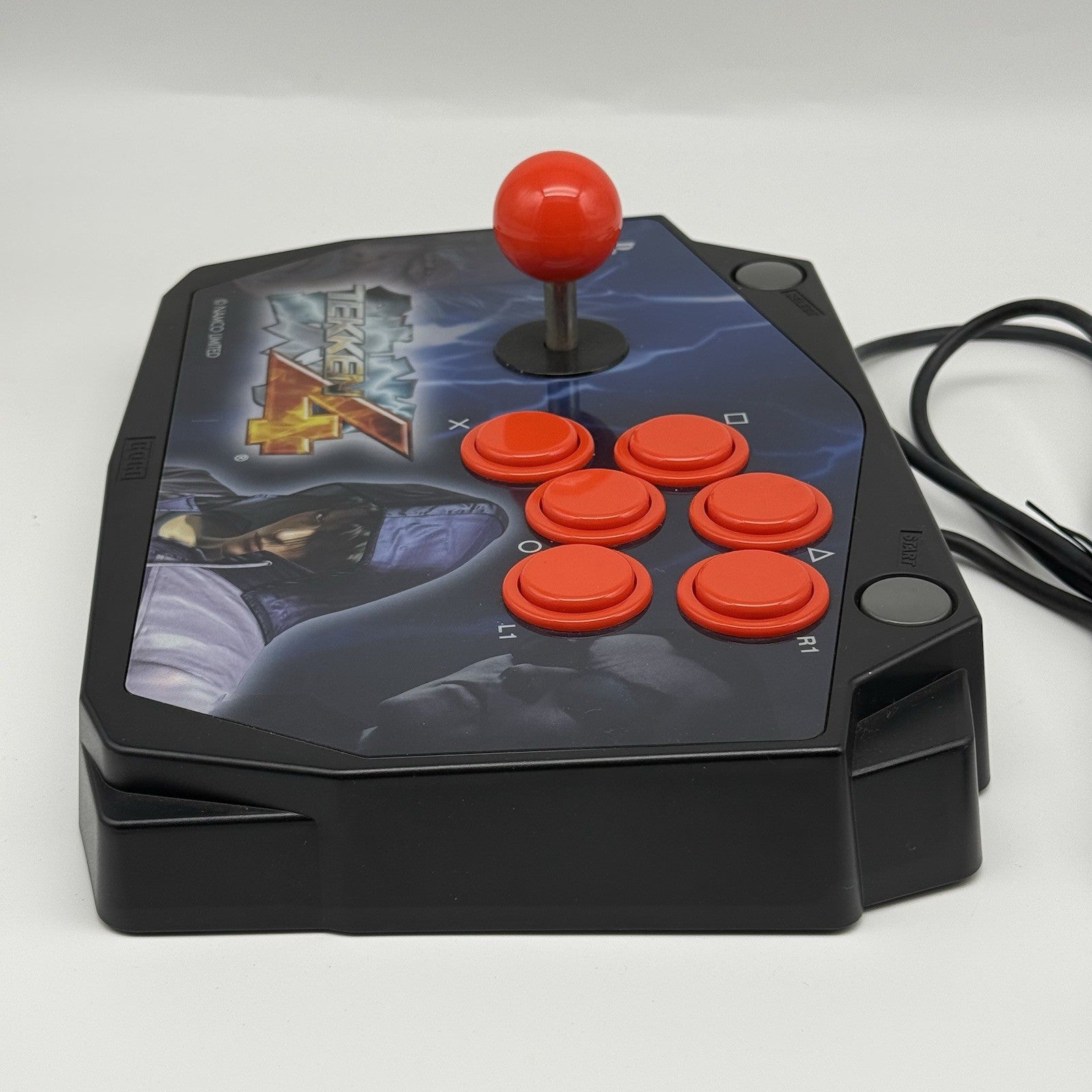 HORI Tekken 4 Arcade Fight Stick Pad Console Playstation 1/2 PS1 PS2 Controller1