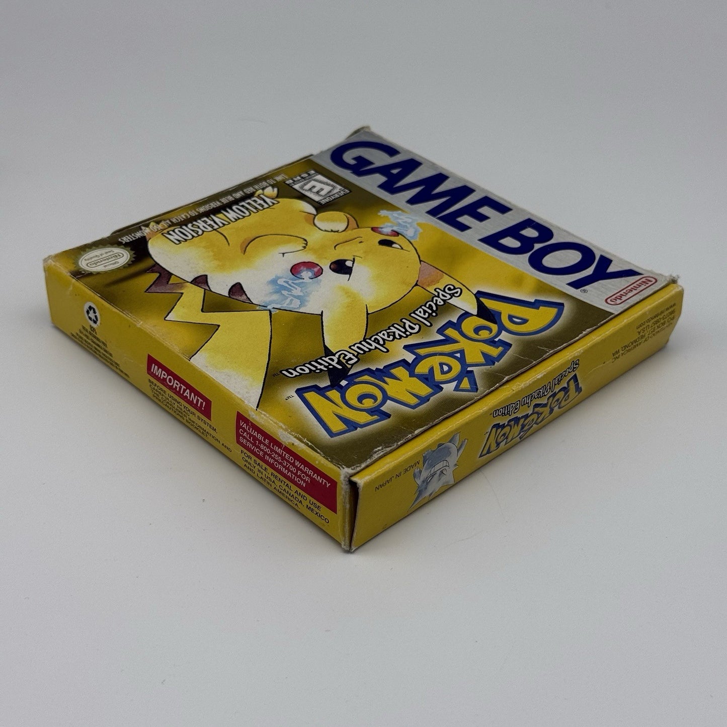 Pokemon Yellow Version Game Boy First Print Boxed New Battery Tested (No Manual)11