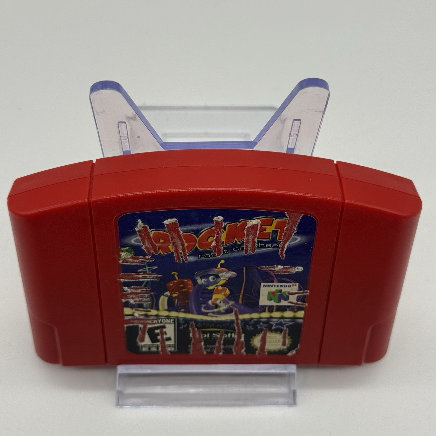 Rocket: Robot on Wheels - Nintendo 64 N64 Game - Authentic Tested (Worn Label)3