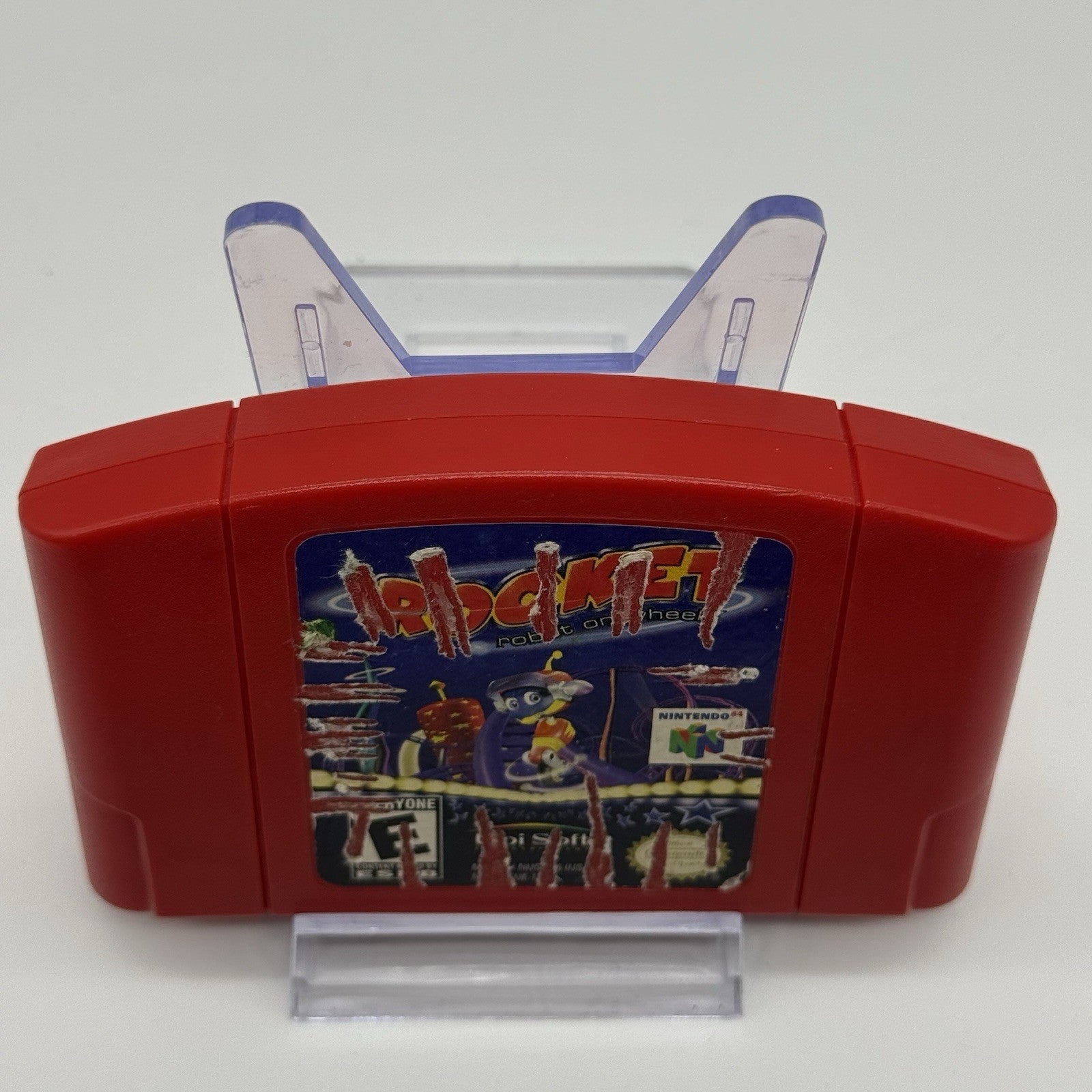 Rocket: Robot on Wheels - Nintendo 64 N64 Game - Authentic Tested (Worn Label)3