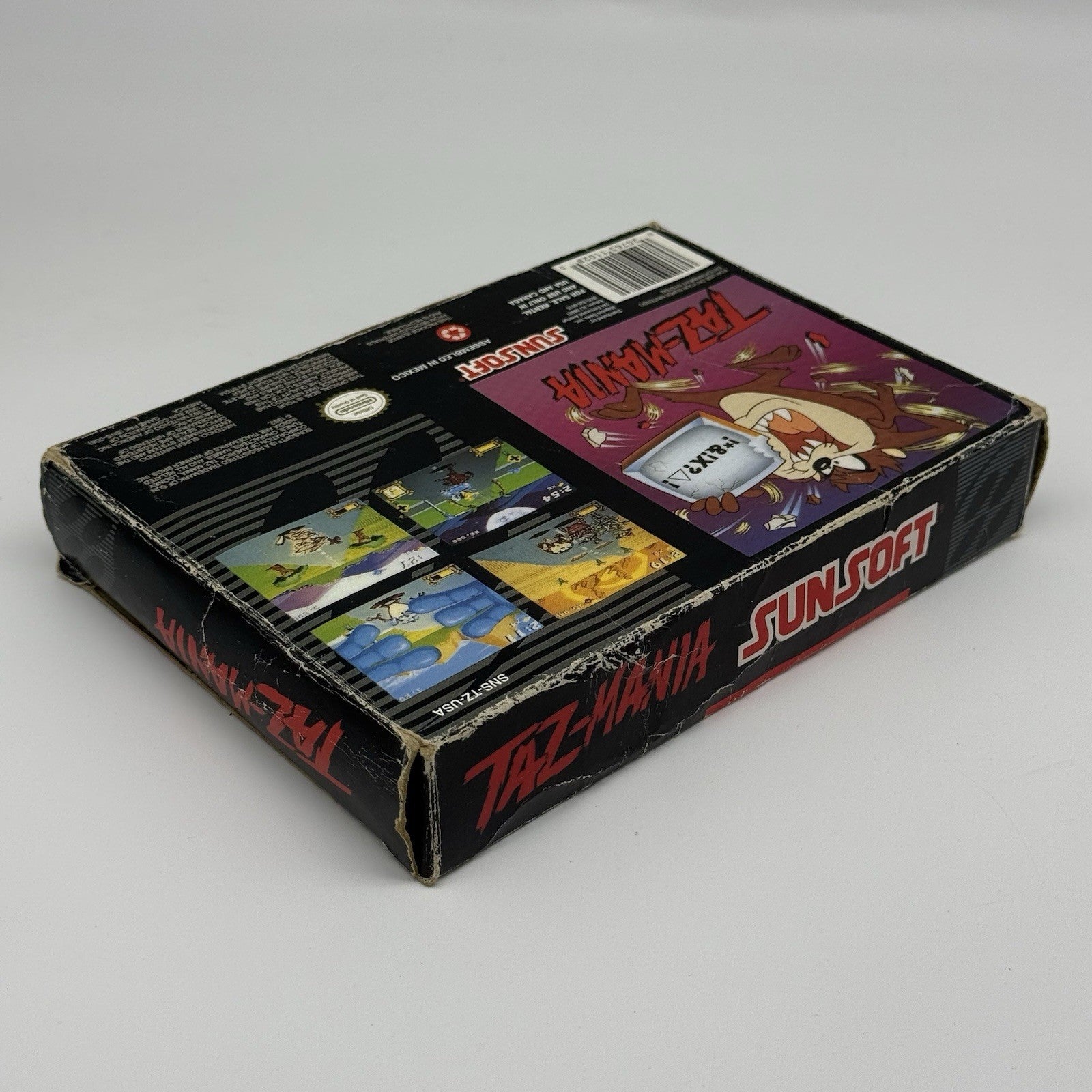 Taz-Mania (Super Nintendo SNES, 1993) Game CIB Complete in Box + Manual - Tested7