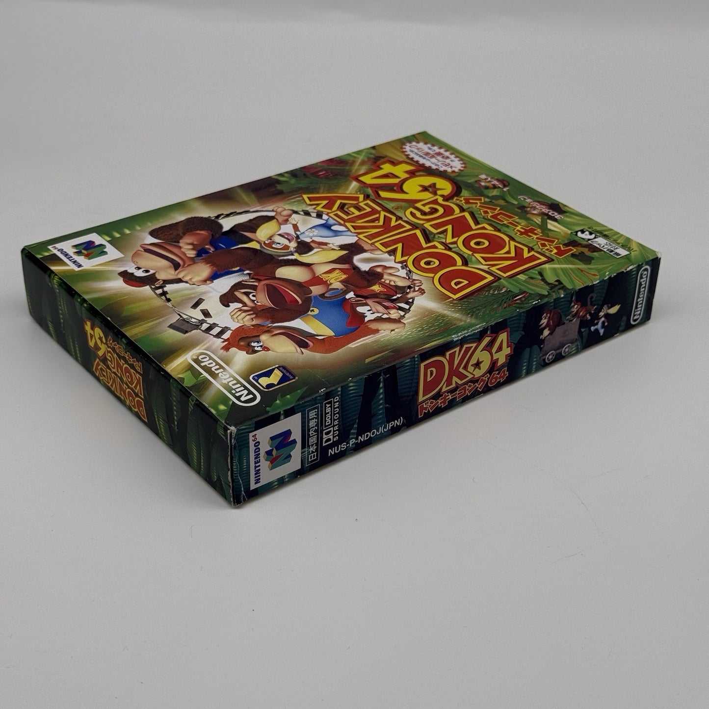 Donkey Kong 64 (JP Nintendo 64, 1999) Game CIB w/Trading Card Promos - US Seller8