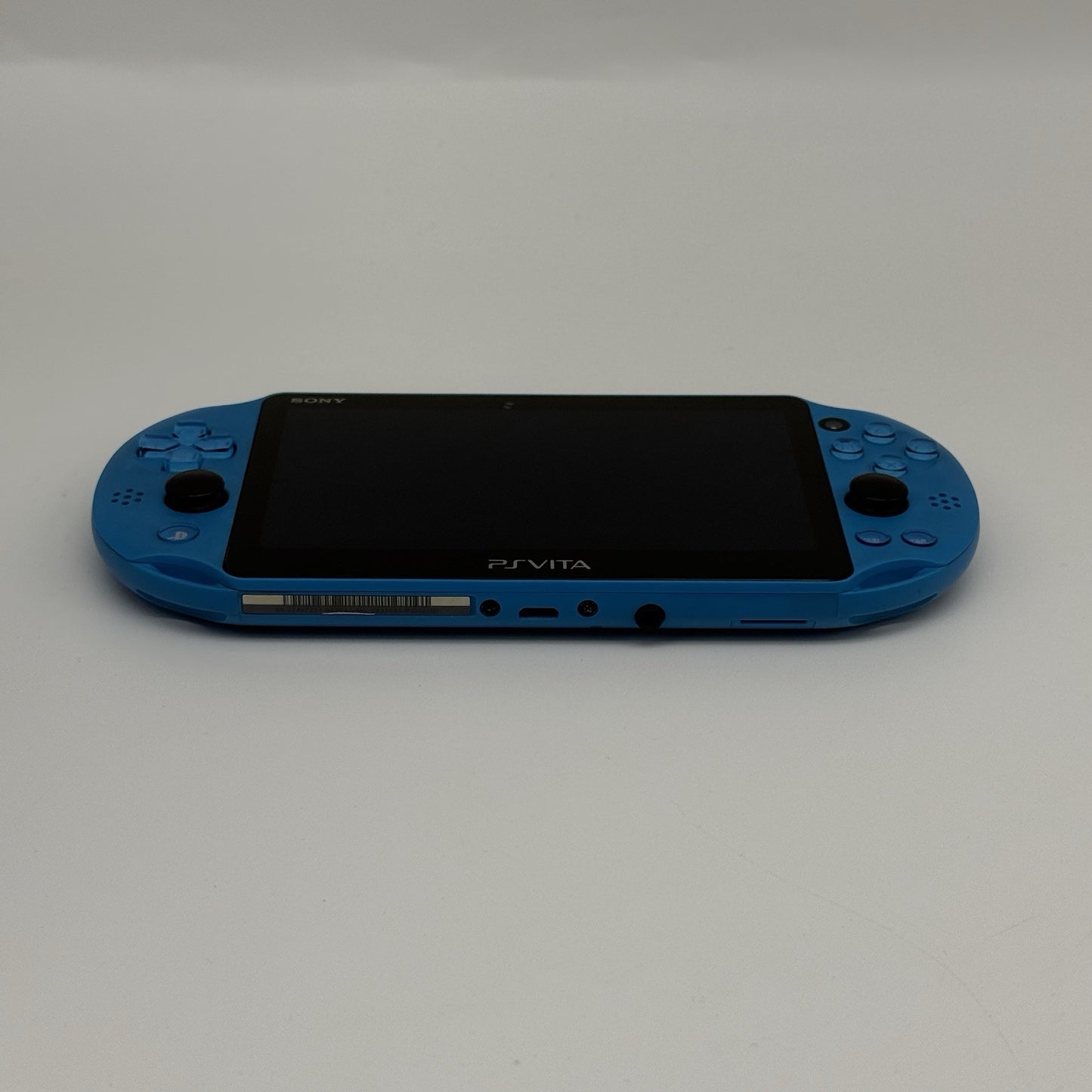 PS Vita PCH-2000 Console w/Box, Case, Charger Region Free Aqua Blue - Tested USA9