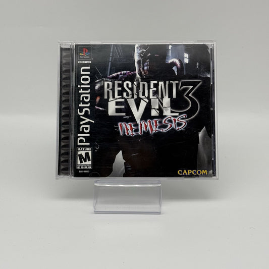 Resident Evil 3 Nemesis (Sony PlayStation 1, 1999) CIB w/ Reg Card PS1 - Tested0