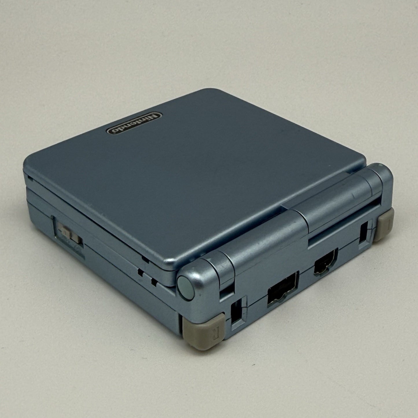 Nintendo Gameboy Advance GBA SP Pearl Blue Console AGS 001 w/Charger   Tested11