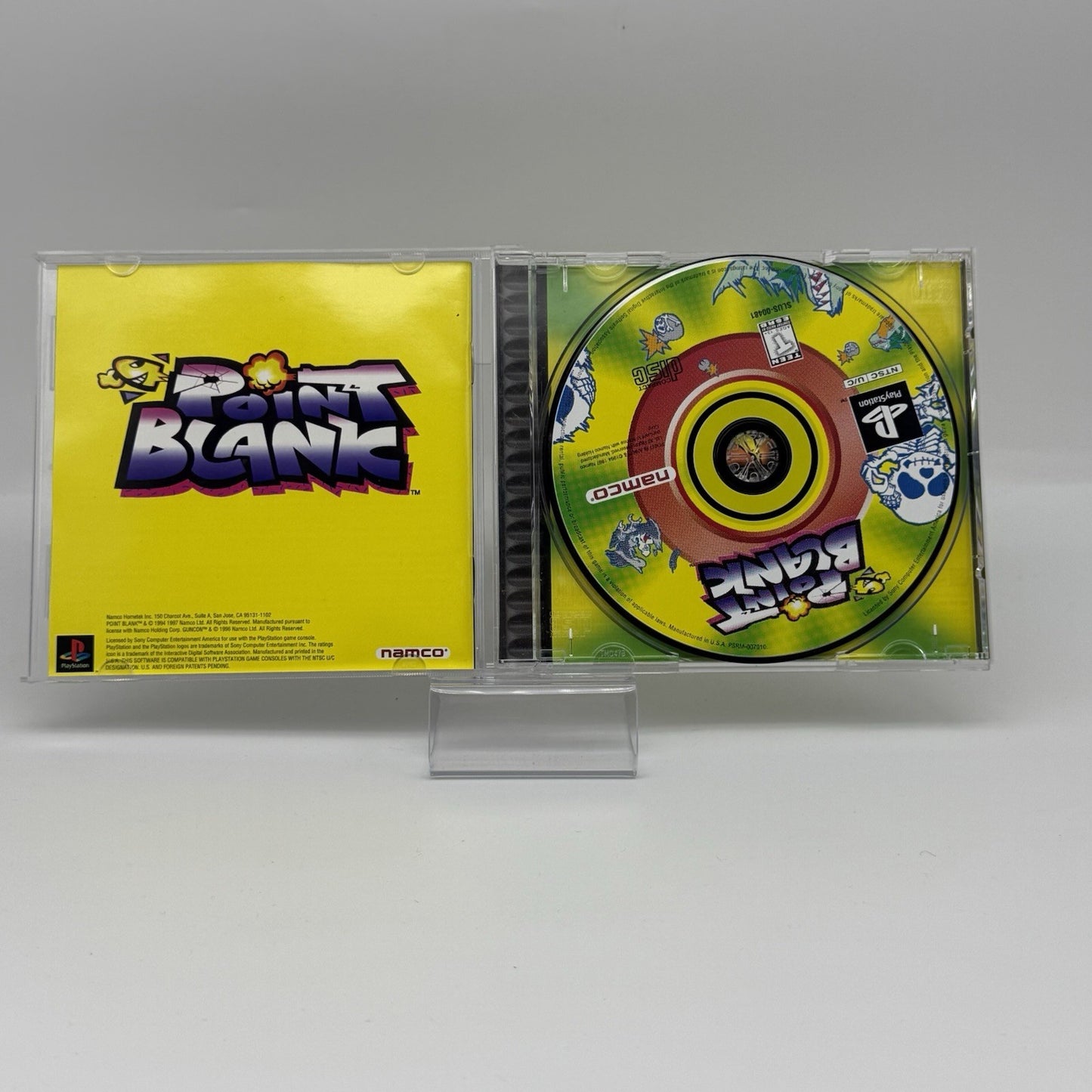 Point Blank (Playstation 1 PS1) CIB Complete - Tested1