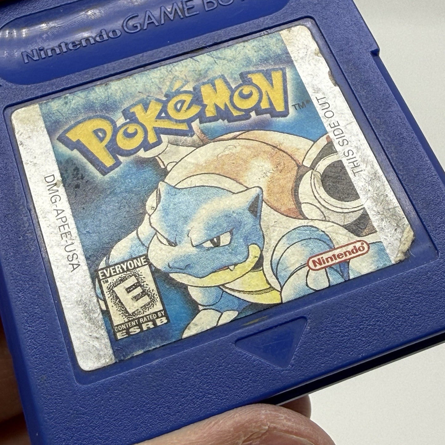 Nintendo Gameboy Pokemon Blue | AUTHENTIC Catridge | NEW BATTERY - Tested1