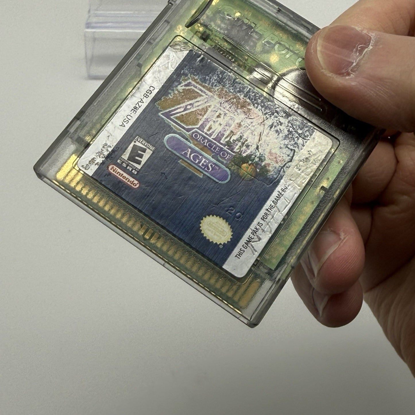 The Legend Of Zelda Oracle Of Ages (Nintendo Game Boy Color, 2001) Game - Tested1