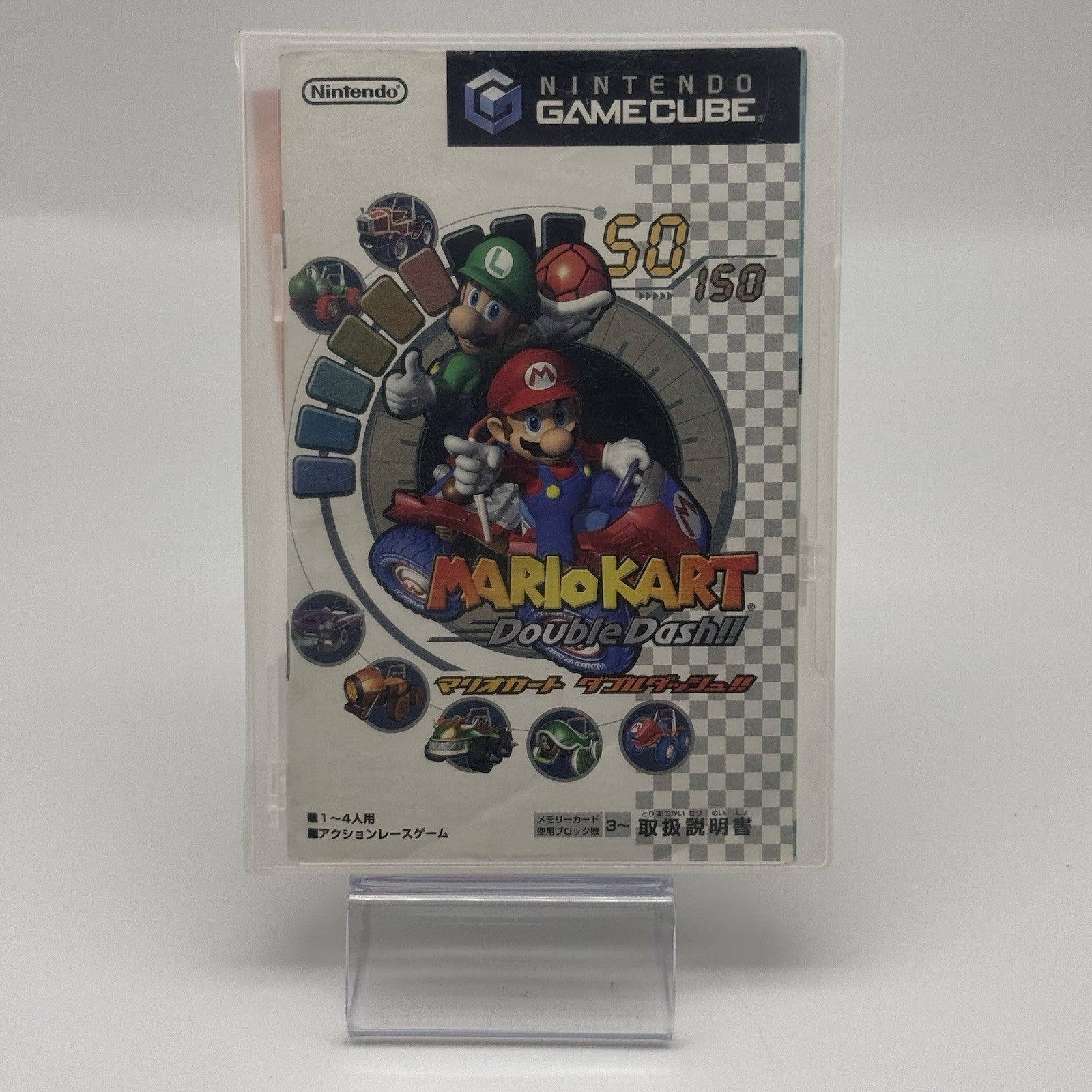 Mario Kart Double Dash!! GameCube Nintendo GC JP Japanese Game w/Manual - Tested0