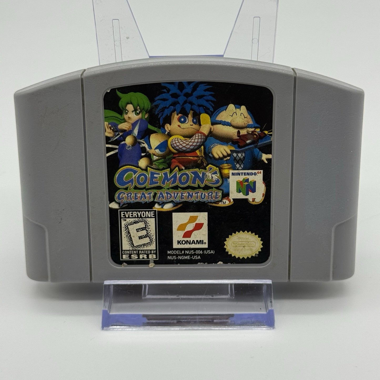 Goemon's Great Adventure - TESTED / AUTHENTIC - Nintendo 64 (N64) Game Rare0