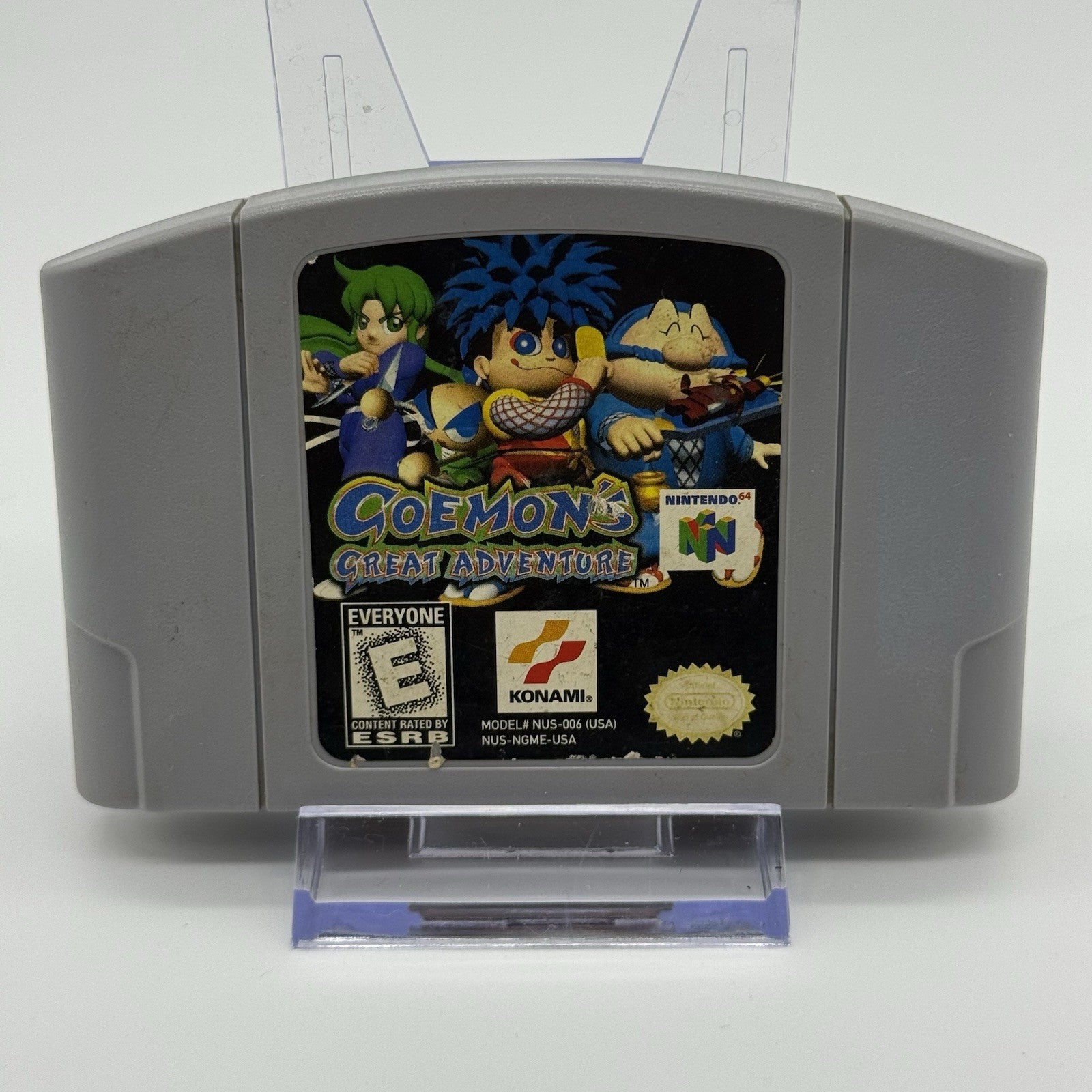 Goemon's Great Adventure - TESTED / AUTHENTIC - Nintendo 64 (N64) Game Rare0