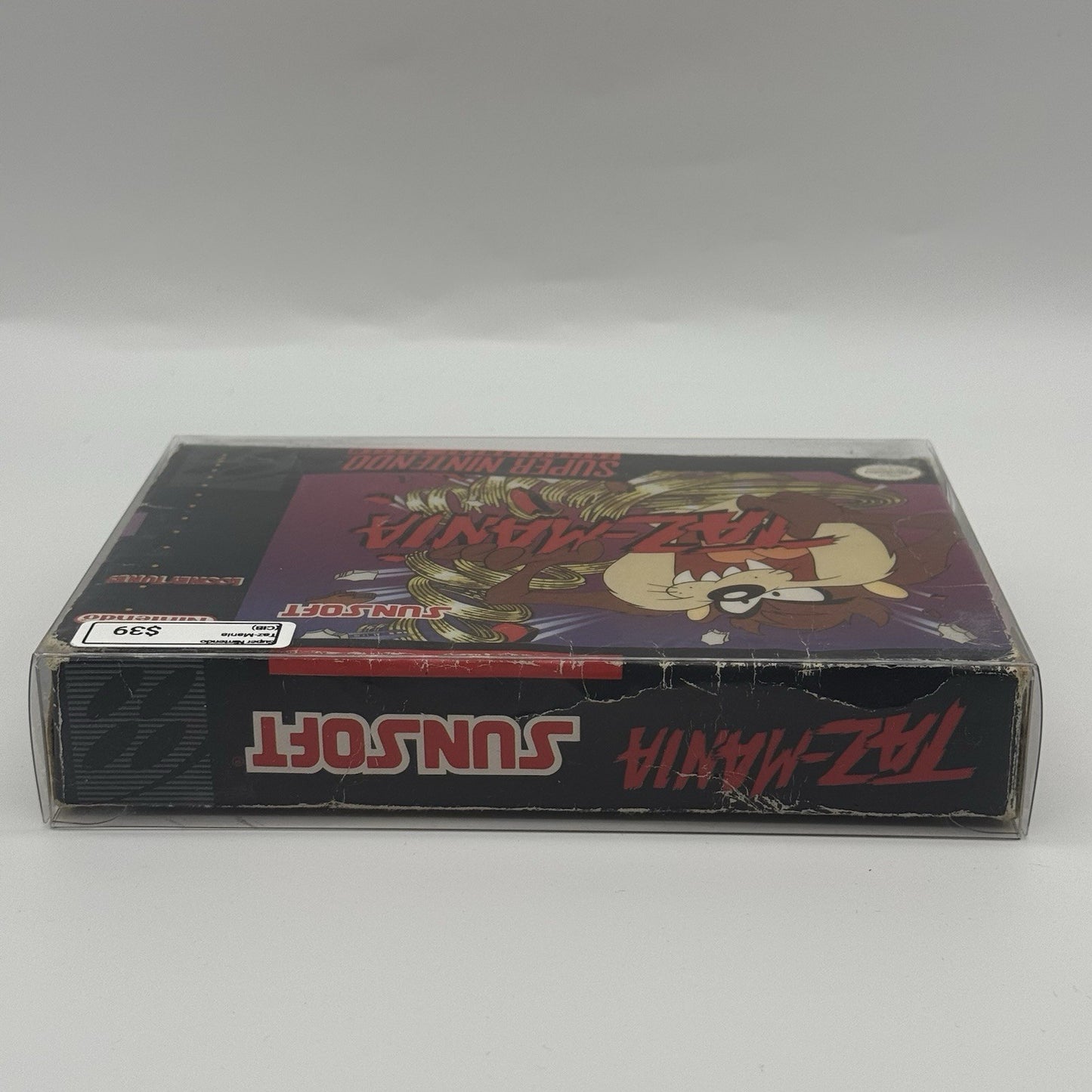 Taz-Mania (Super Nintendo SNES, 1993) Game CIB Complete in Box + Manual - Tested10