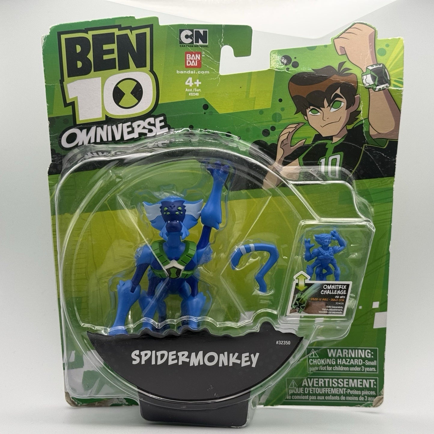 Ben 10 Omniverse Spidermonkey Alien Action Figure Bandai CN - Brand New0