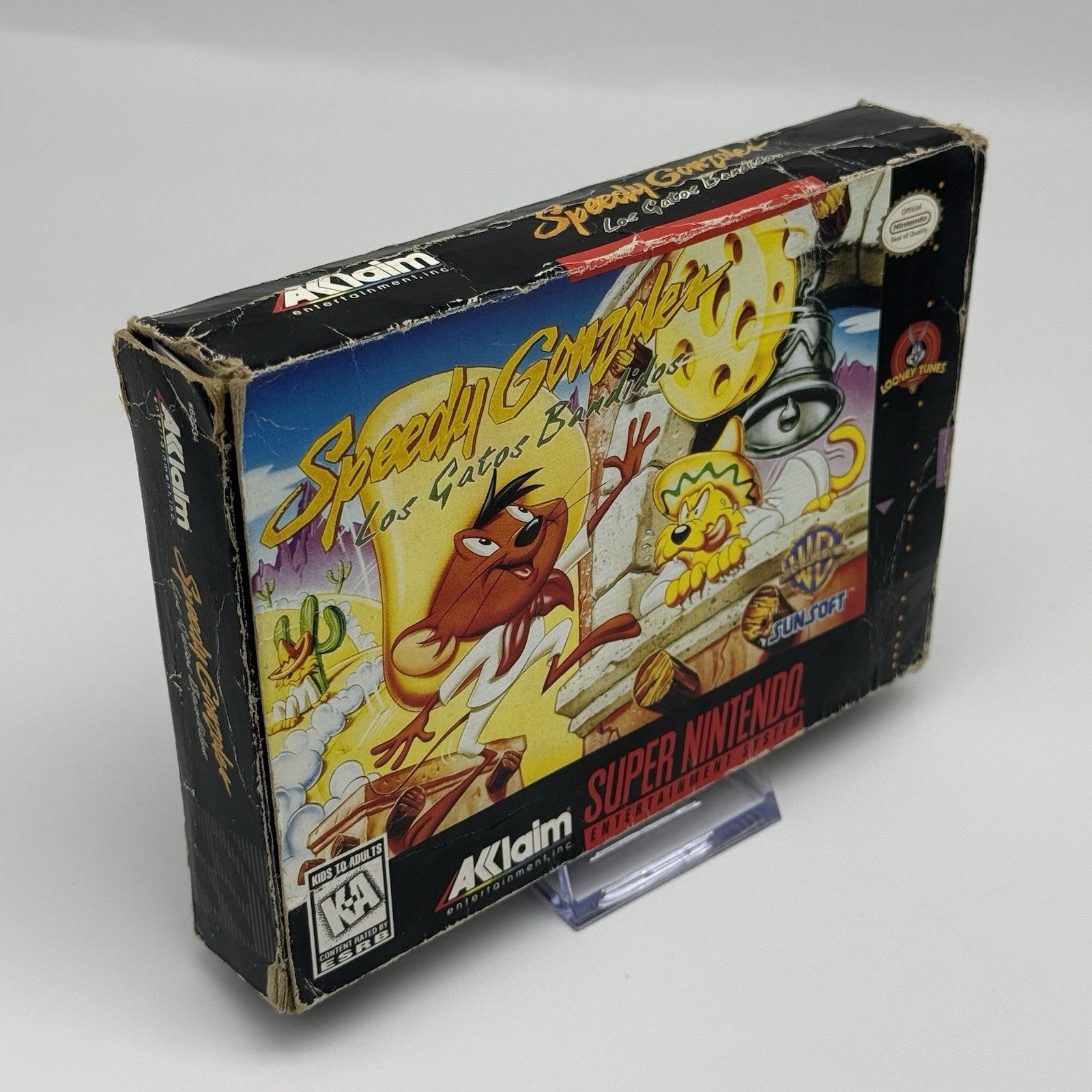 Speedy Gonzales: Los Gatos Bandidos SNES Super Nintendo 1994 CIB Complete Tested2