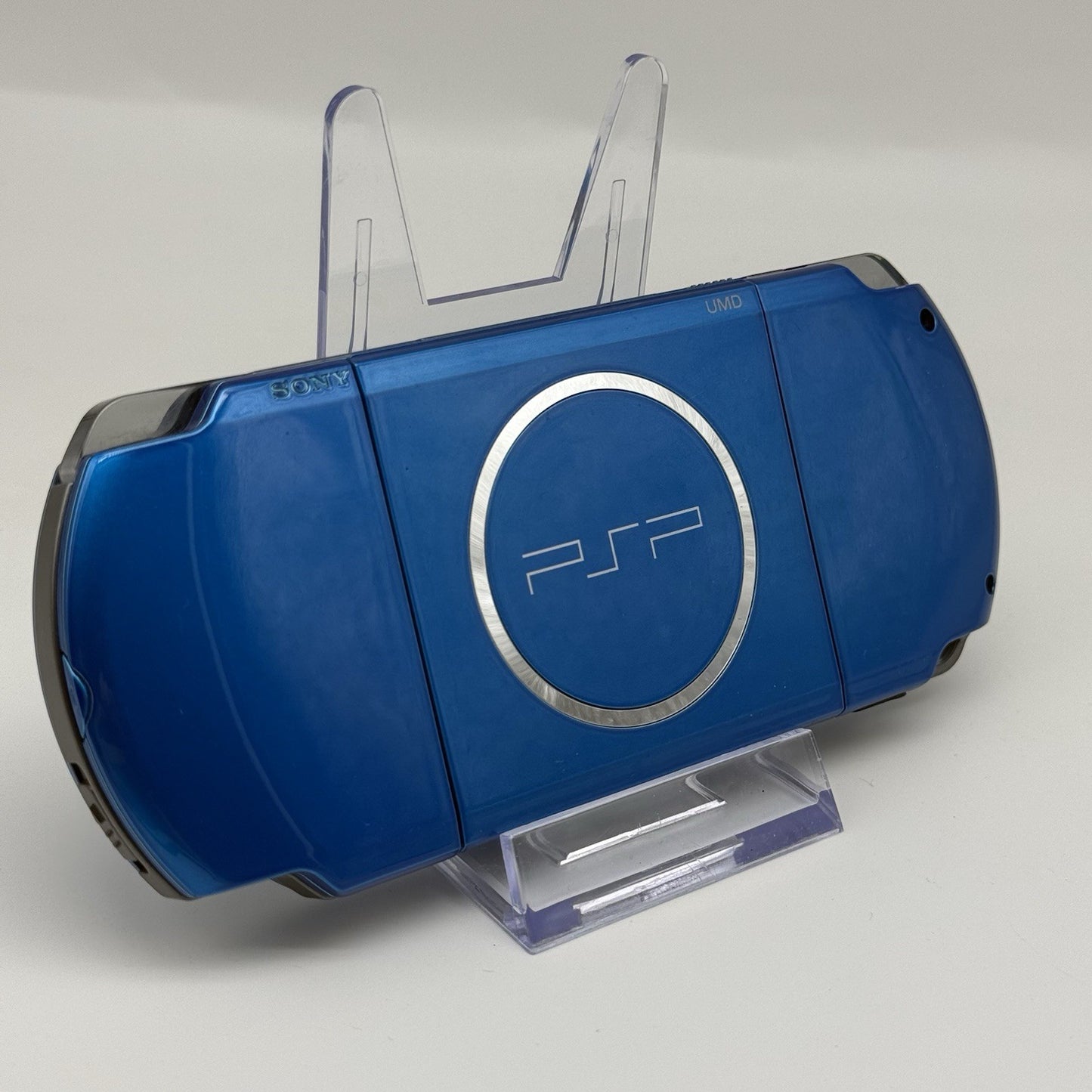 Sony PSP 3000 Vibrant Blue Console + New Battery + Accessories - Tested (NTSC-J)6
