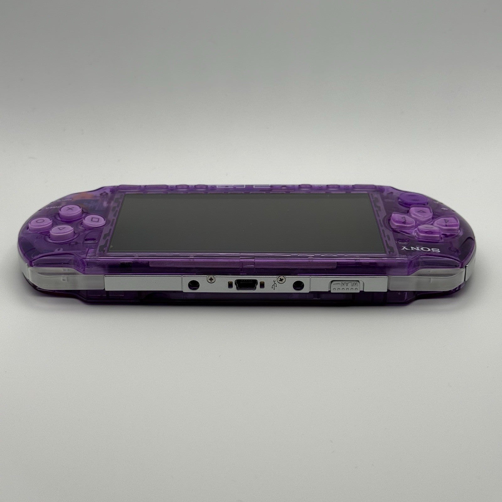 Sony PSP-3000 Playstation Portable Console Clear Purple w/Accessories - Tested6