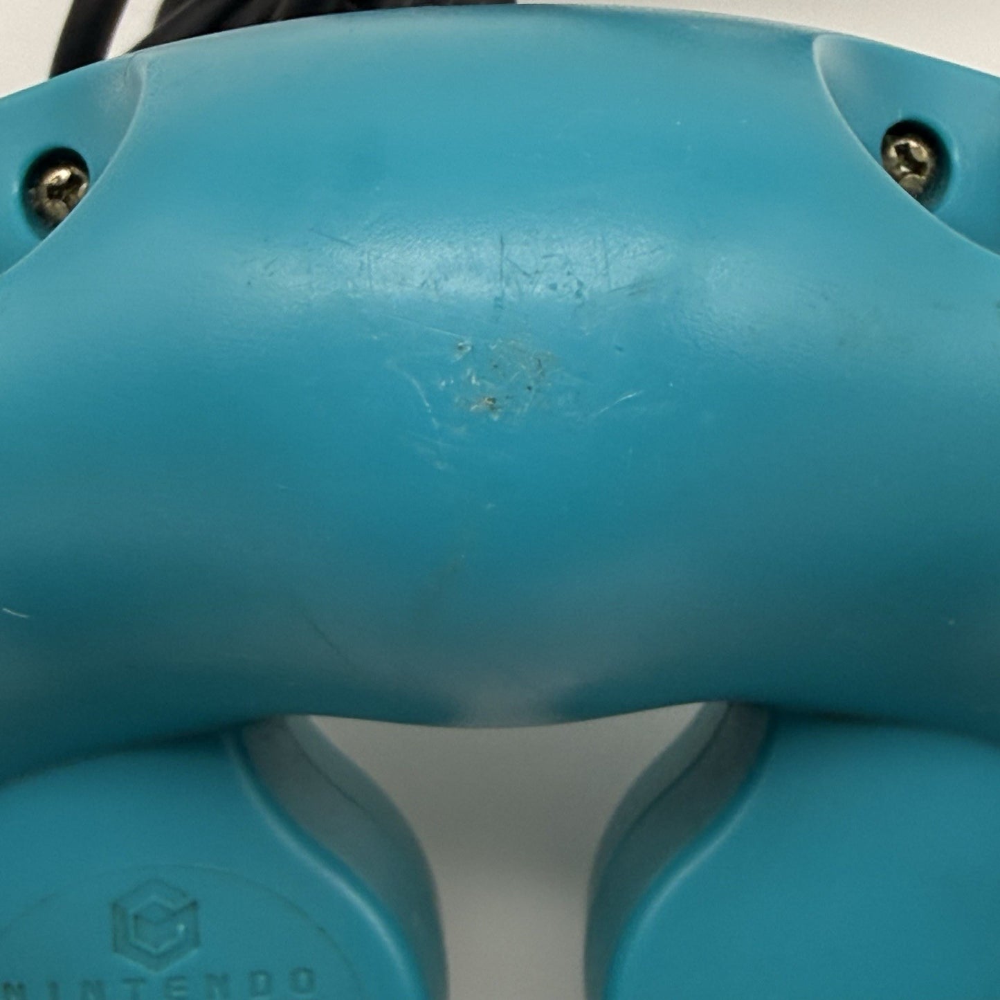 Official OEM Genuine Nintendo Gamecube Emerald Teal Blue Controller T3 Tested15