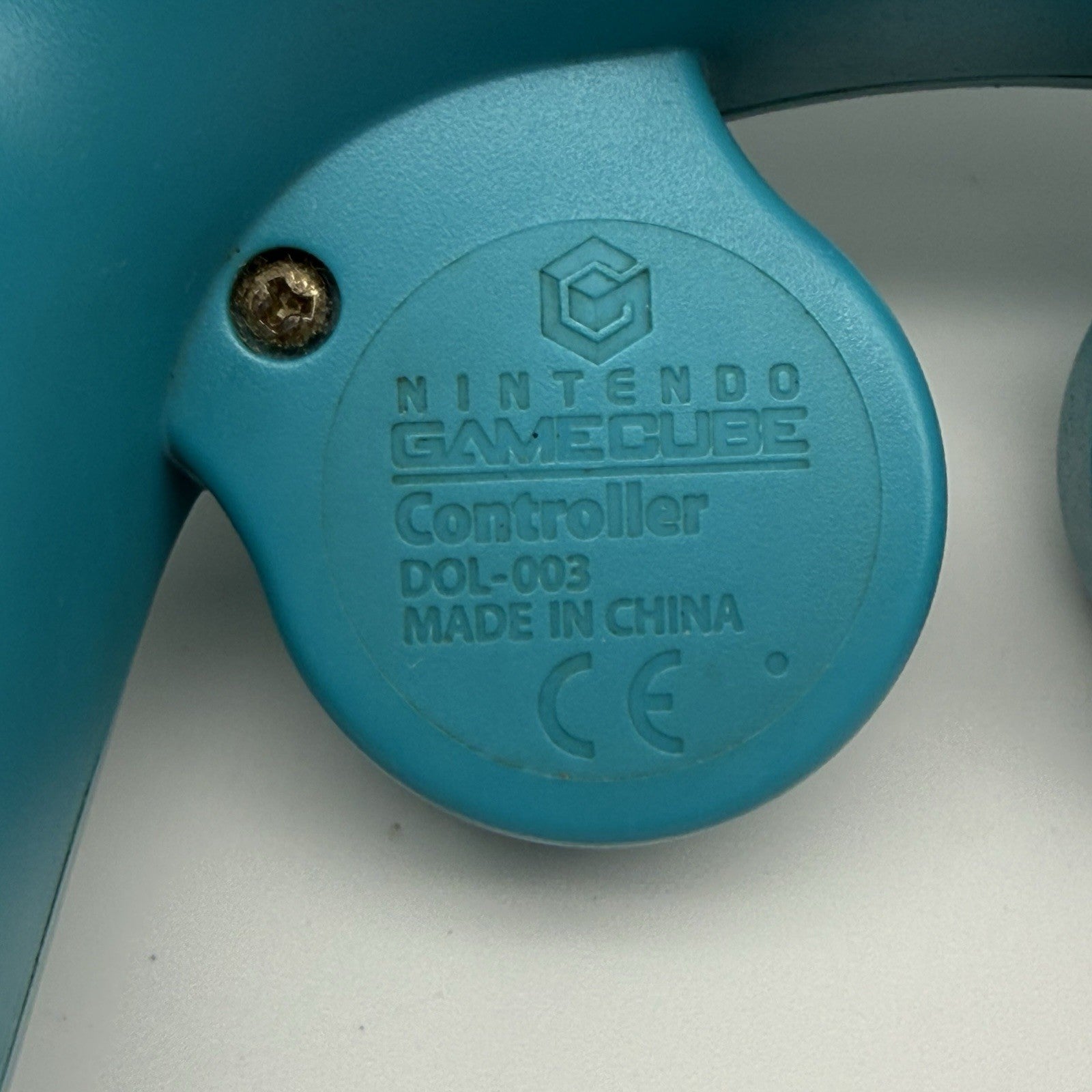 Official OEM Genuine Nintendo Gamecube Emerald Teal Blue Controller T3 Tested14