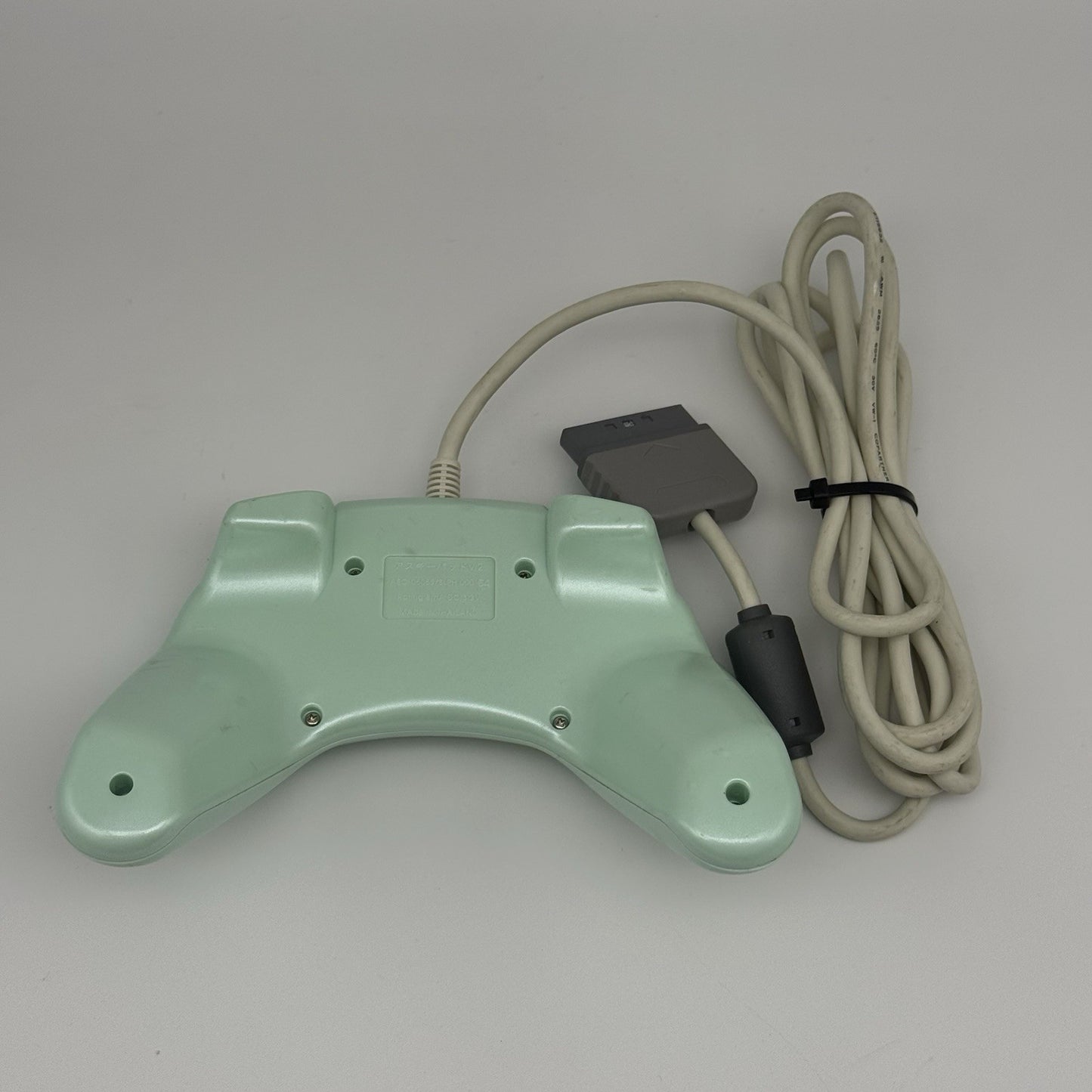 PS1 ASCII Sony PSX Playstation Turbo Fire Rapid Motion Turquoise Controller Rare6