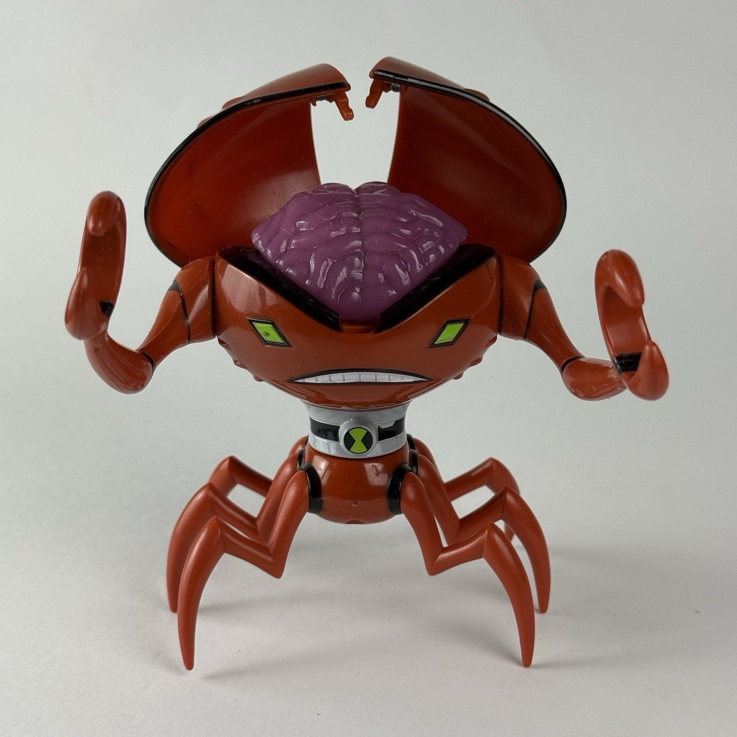 Ben 10 Alien Force Chromastone Cristalceratops & Brainstorm DNA Alien Figures1