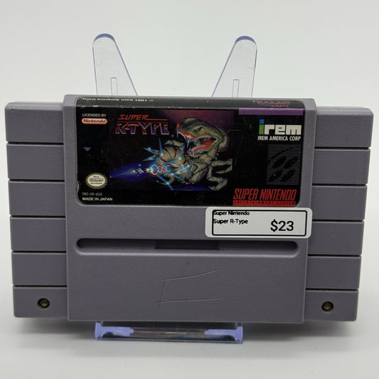 Super R-Type (Super Nintendo Entertainment System, 1991) SNES Game Only - Tested0