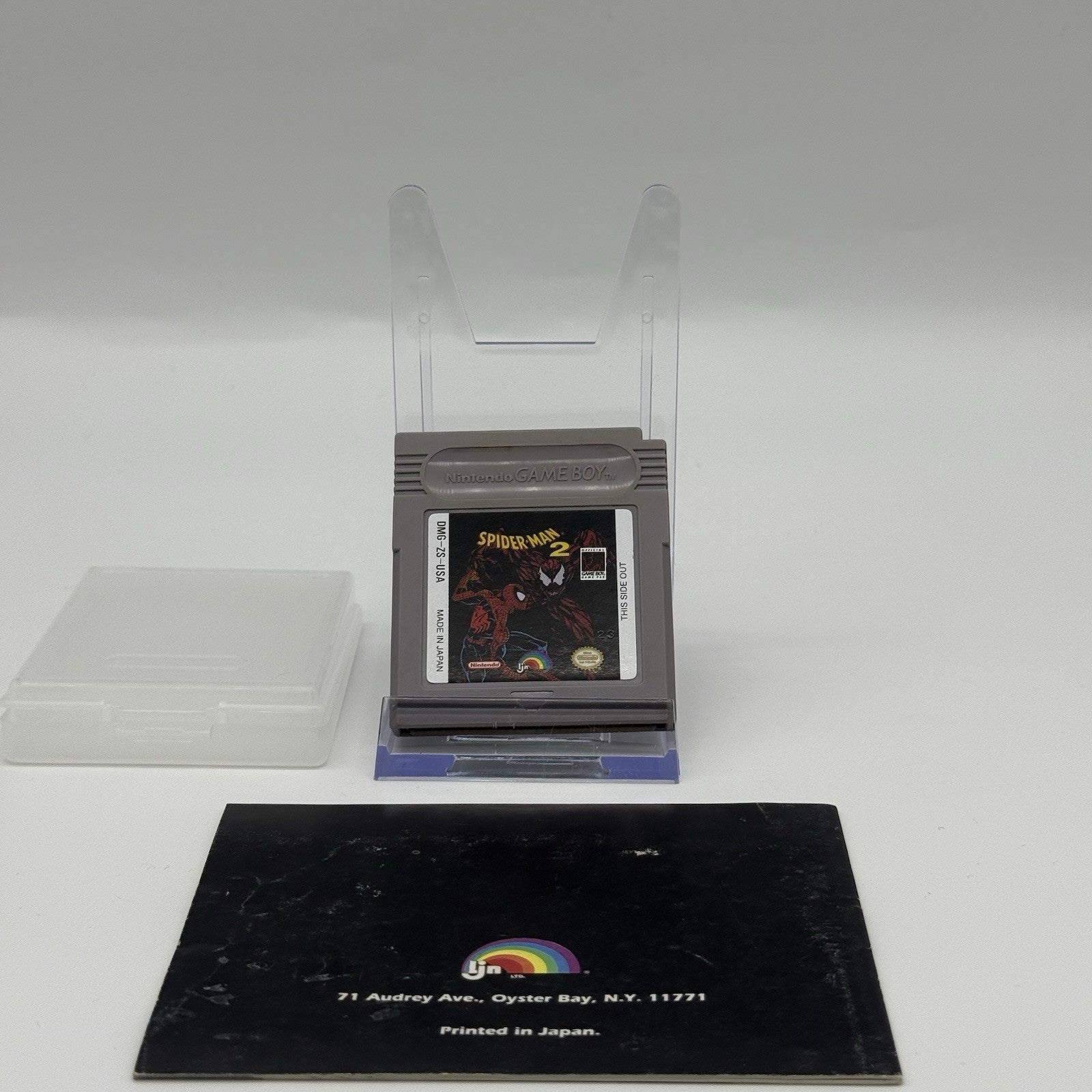 Spiderman 2 Nintendo Gameboy Game w/Manual - TESTED1