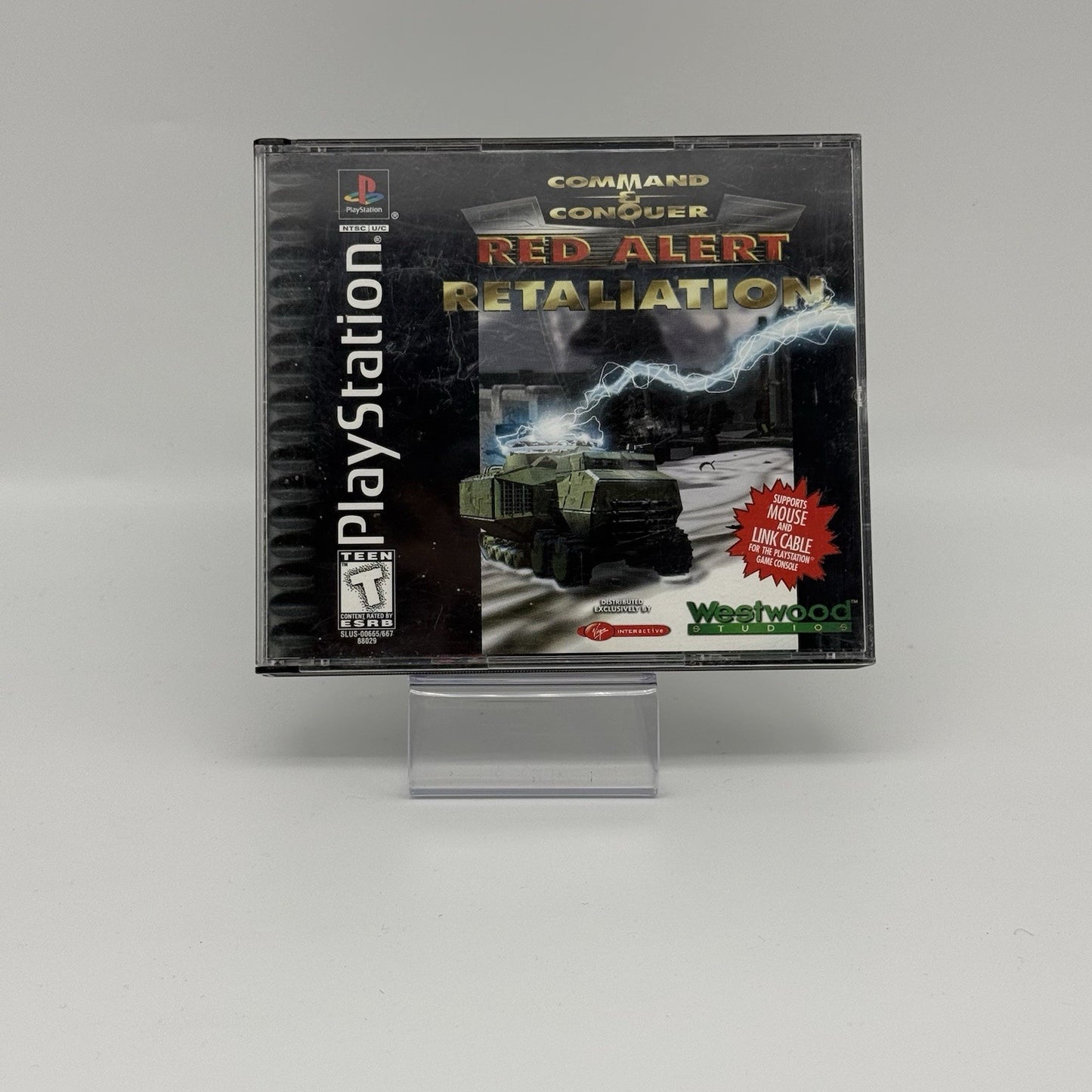Command & Conquer: Red Alert Retaliation PS1 (Sony PlayStation 1) Complete CIB0