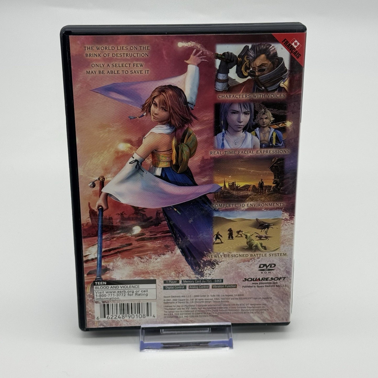 Final Fantasy X 10 (Sony PlayStation 2, 2001) PS2 CIB Tested2