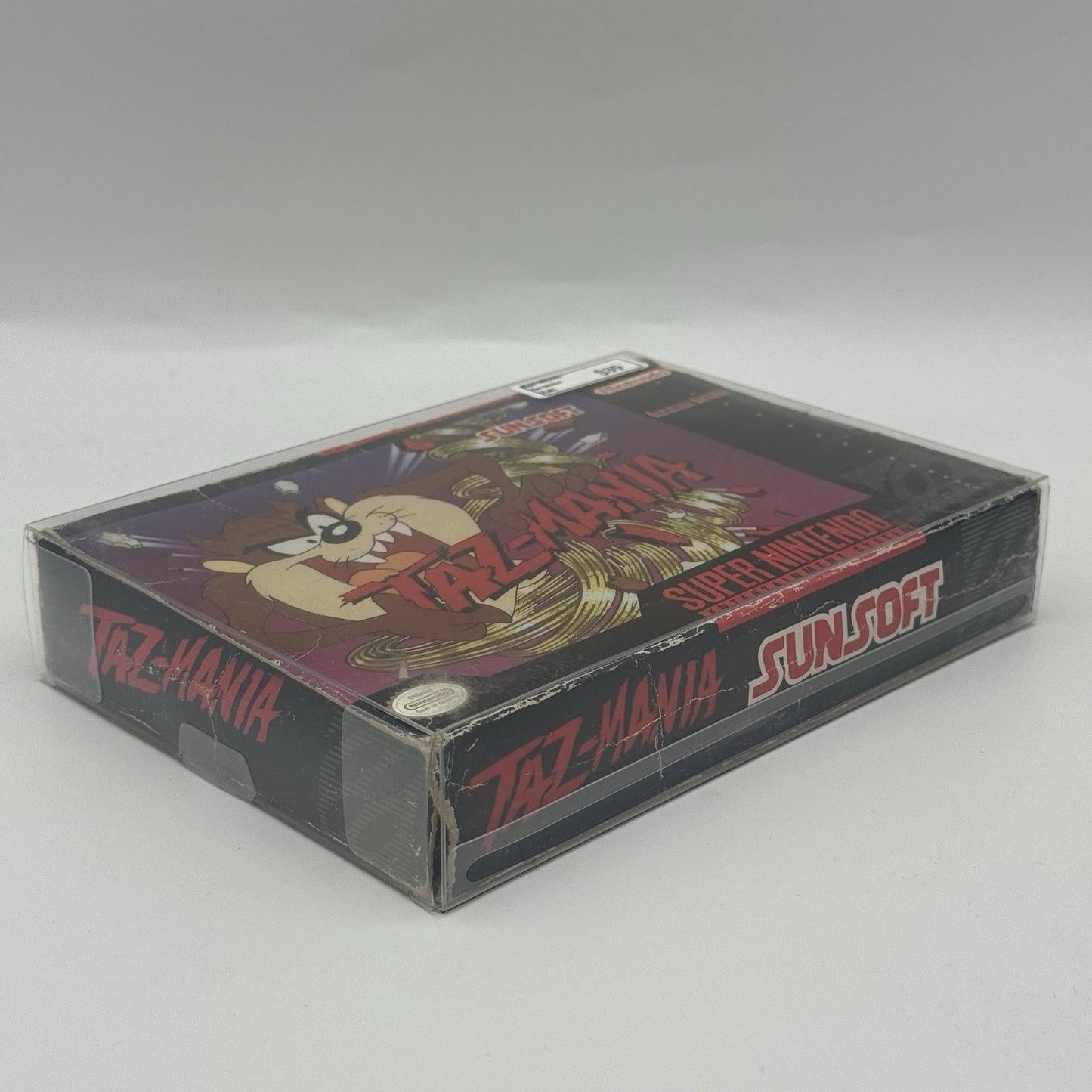 Taz-Mania (Super Nintendo SNES, 1993) Game CIB Complete in Box + Manual - Tested13